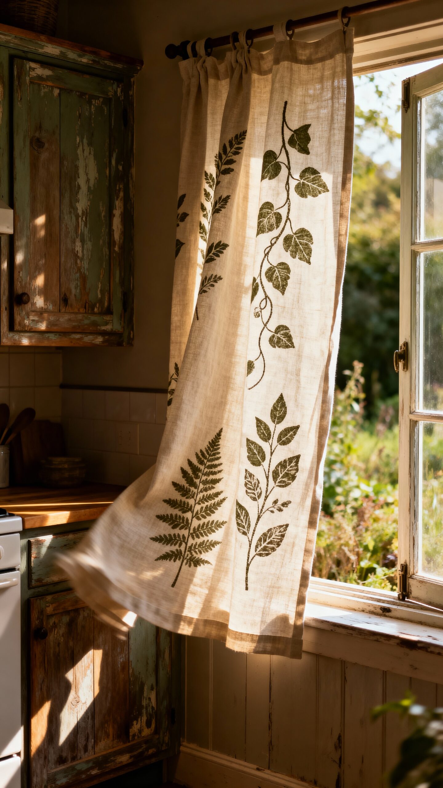 rustic stenciled budget friendly customizable