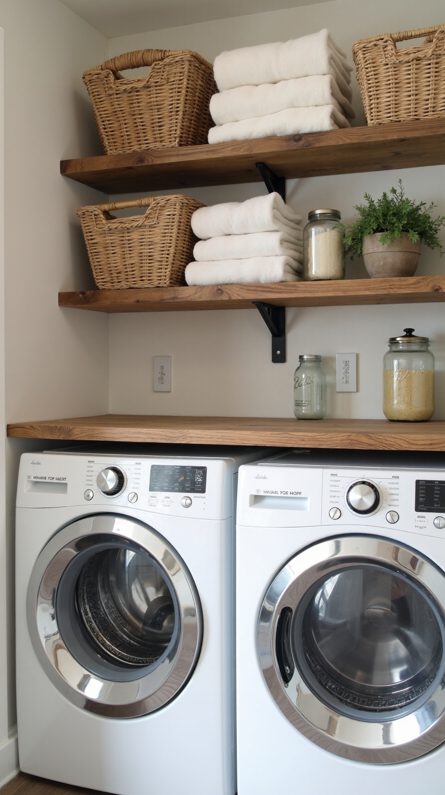 rustic storage with character and warmth