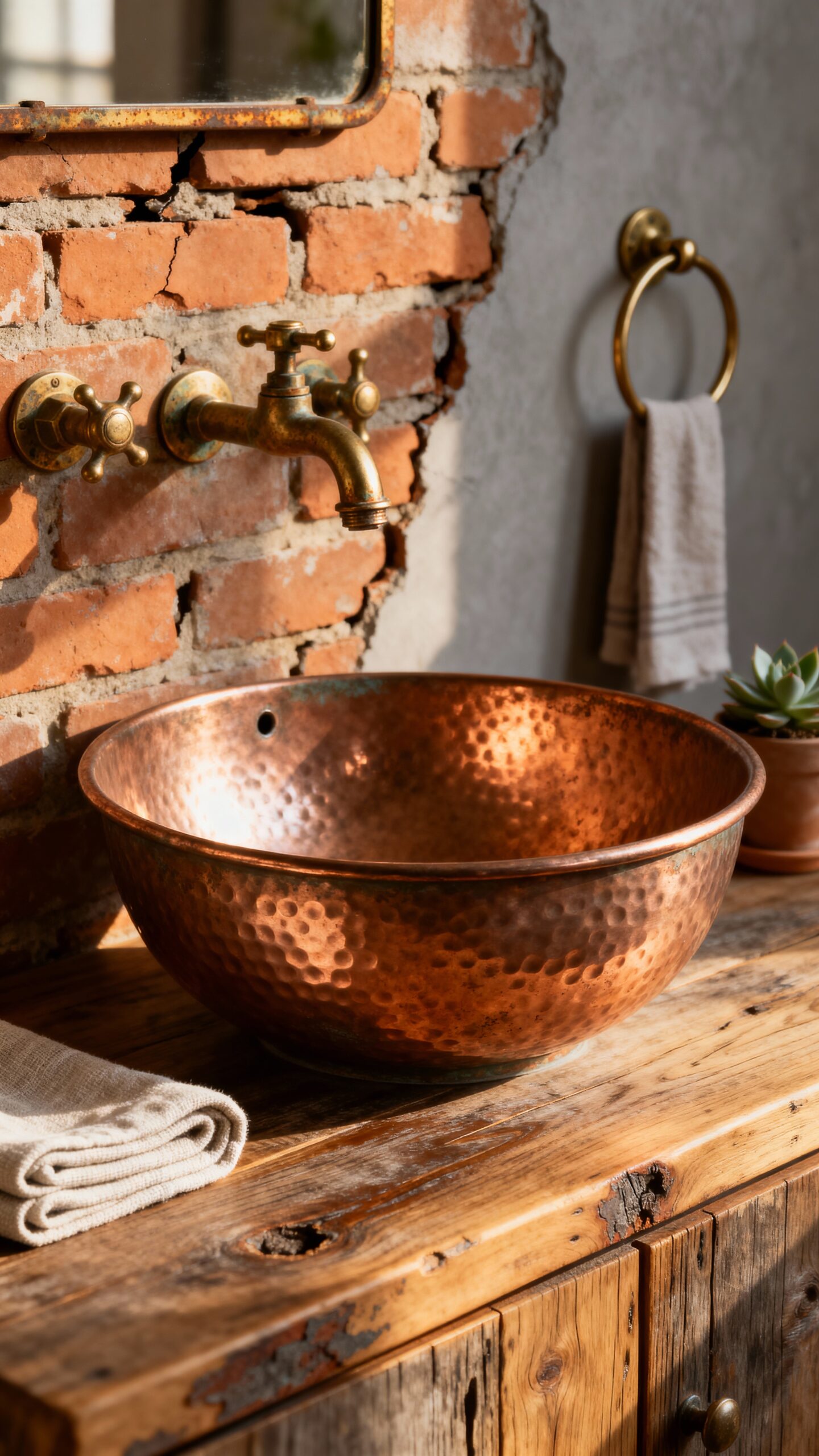 rustic textured functional customizable