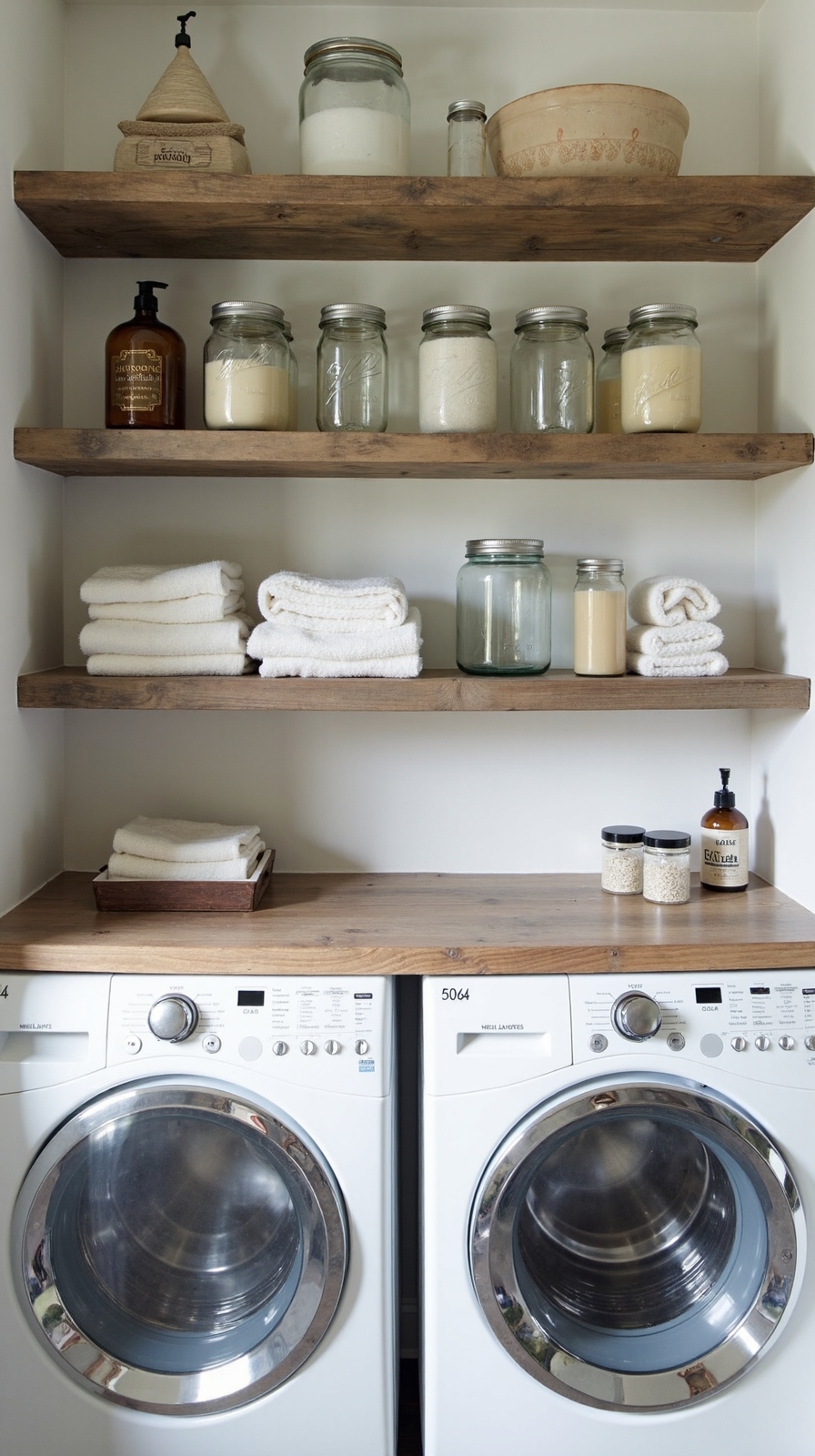 rustic vintage weathered charming laundry spaces