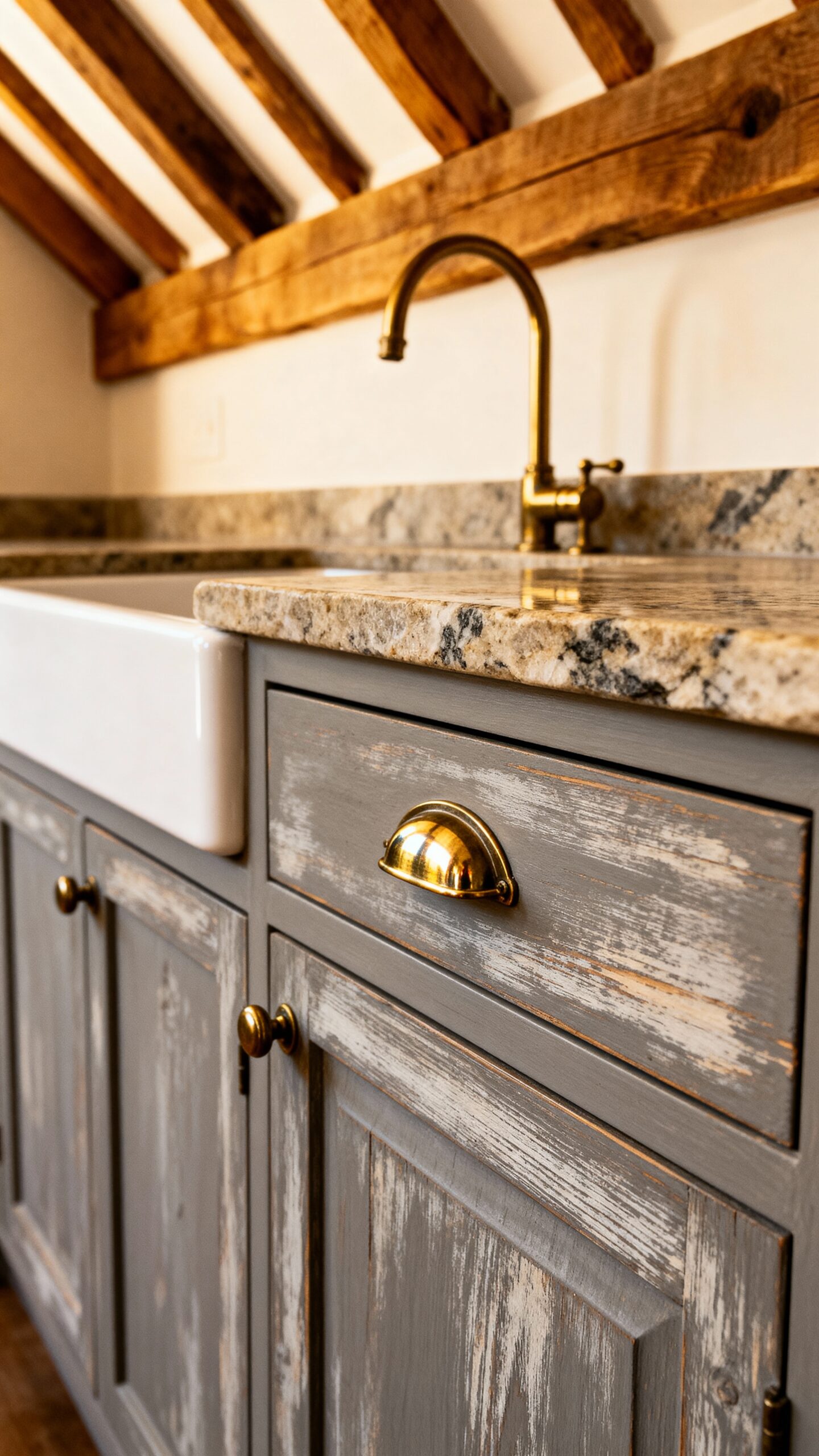 rustic weathered farmhouse sophisticated