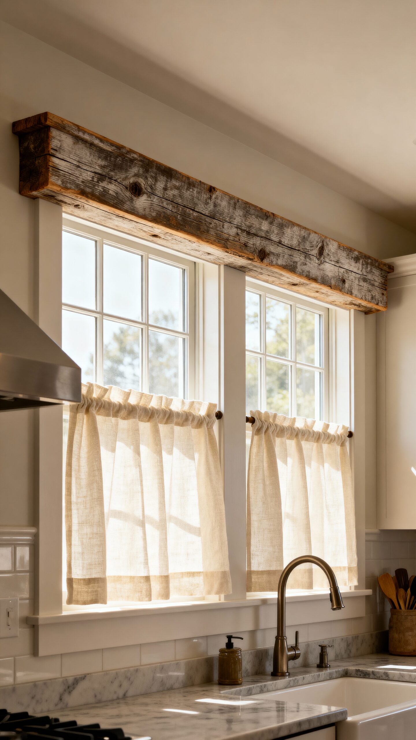 rustic weathered softened charming