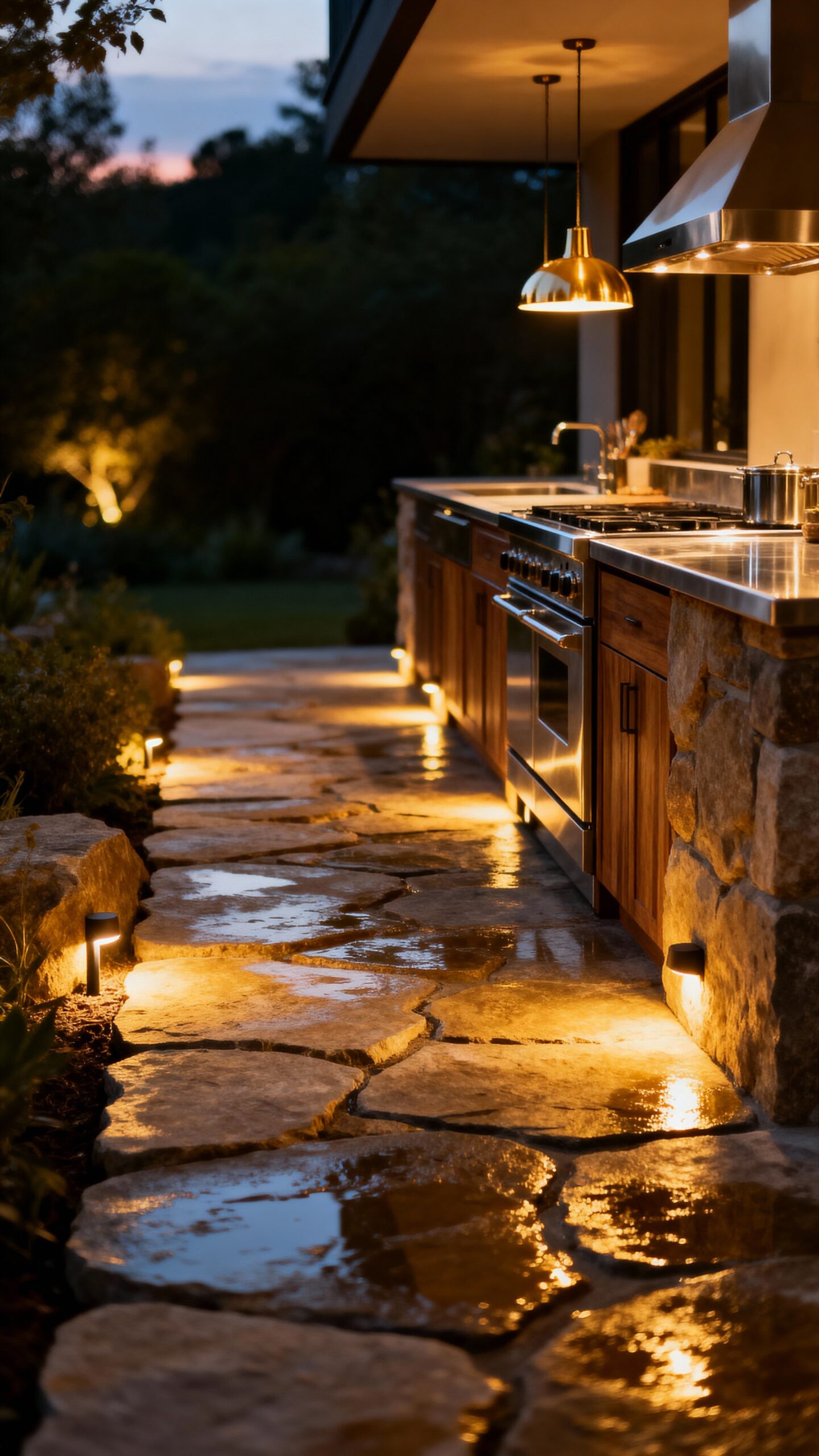 safe inviting outdoor cooking