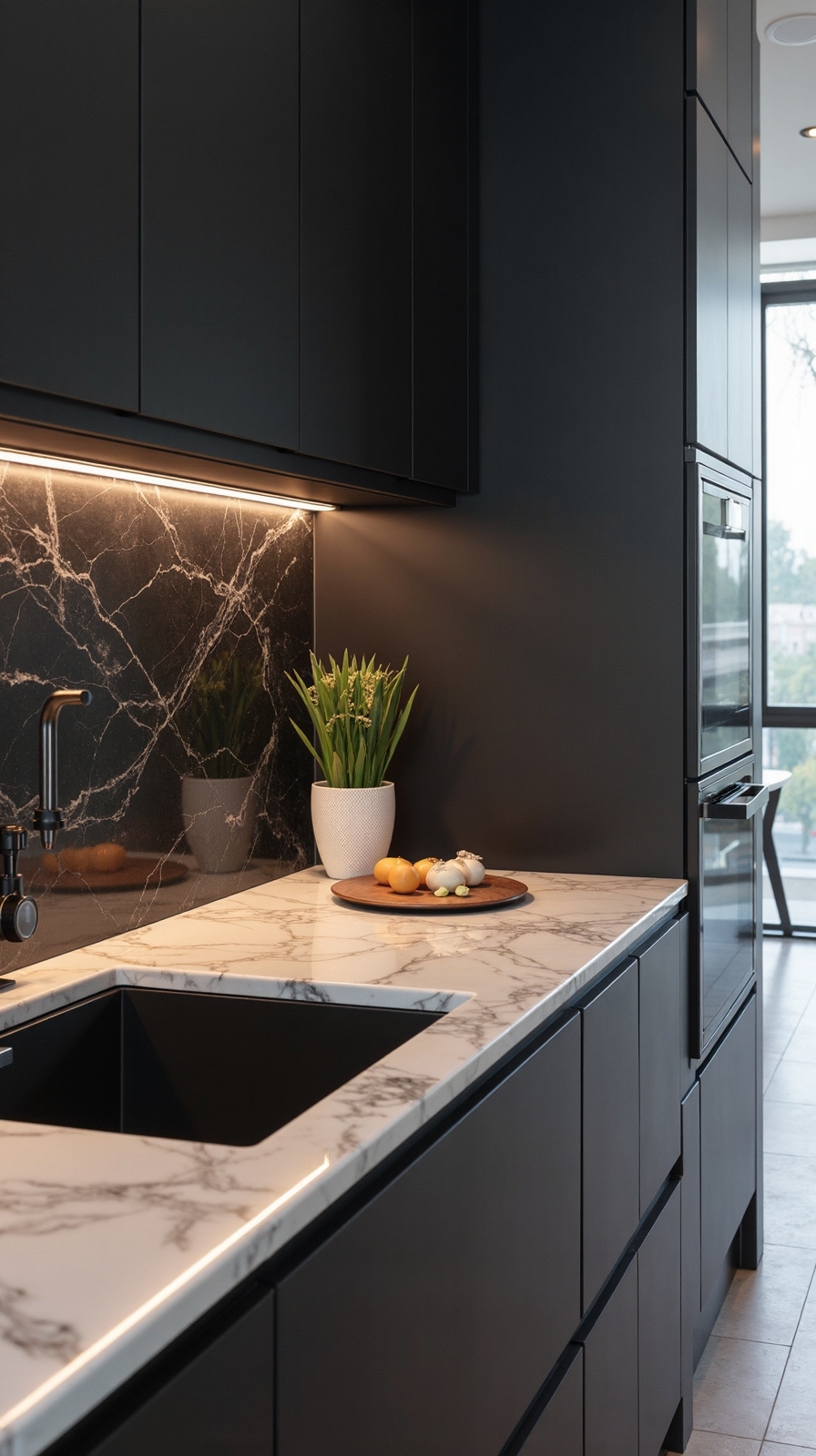 seamless dramatic sleek sophisticated