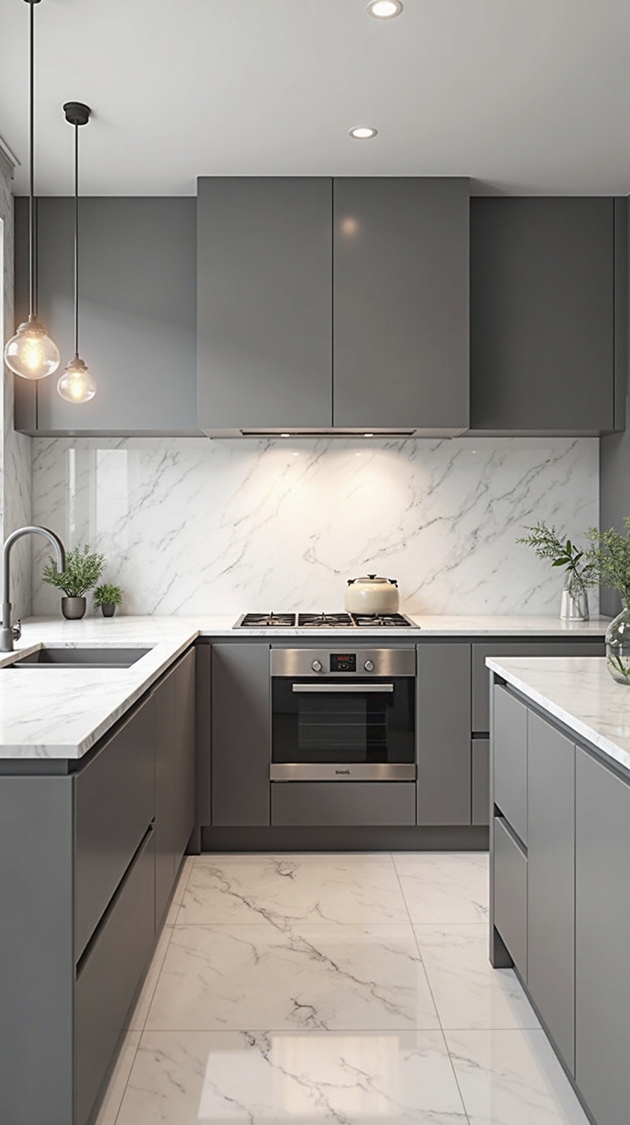 seamless sophisticated kitchen backsplash solution