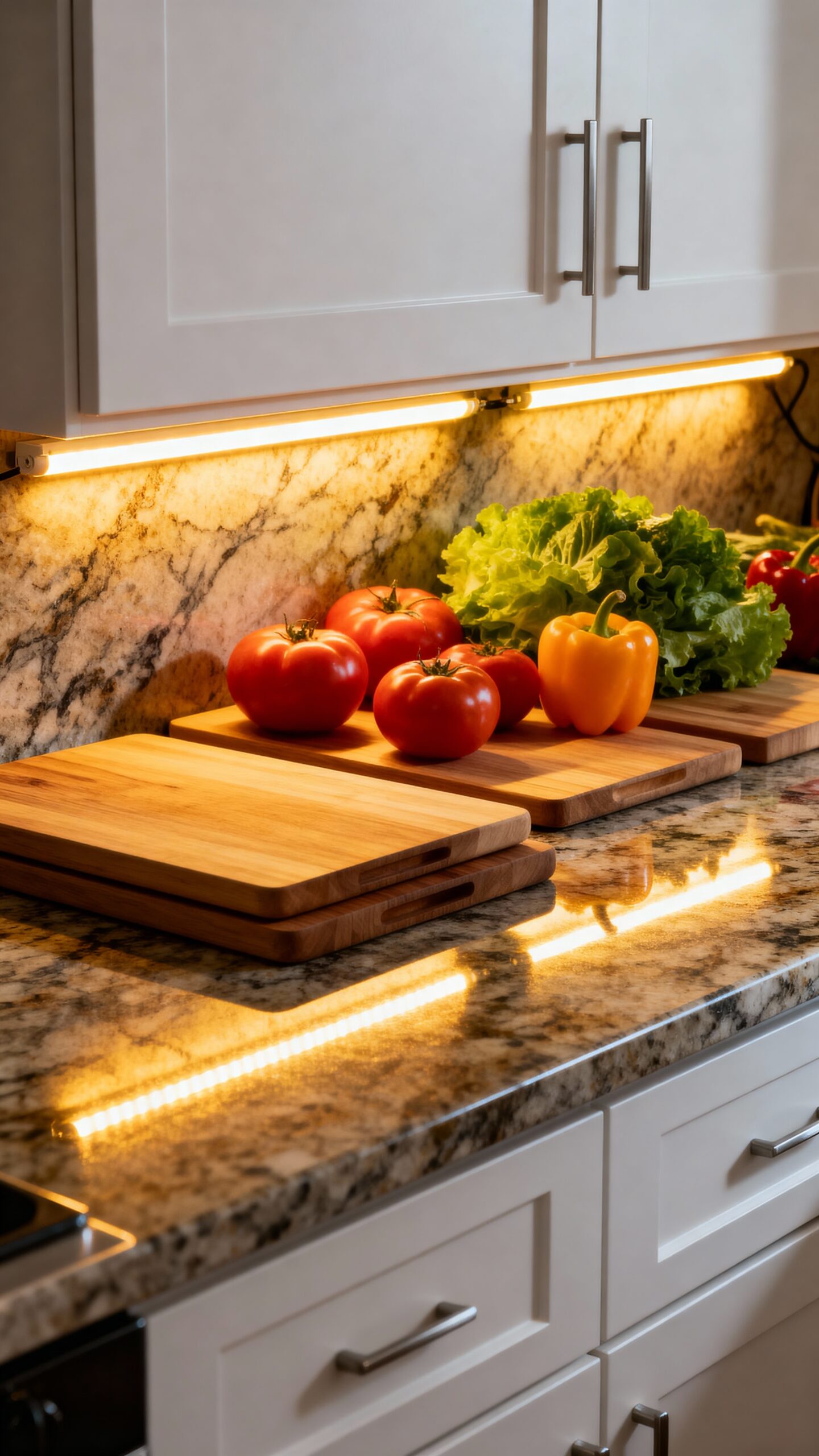 shadow free food prep lighting