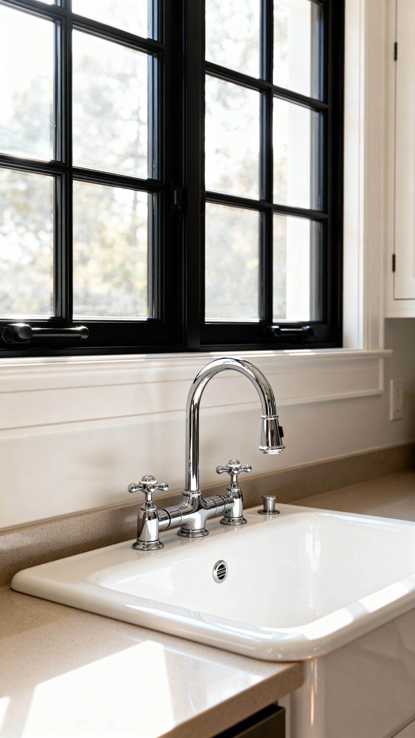 sleek bold modern transformative kitchen windows