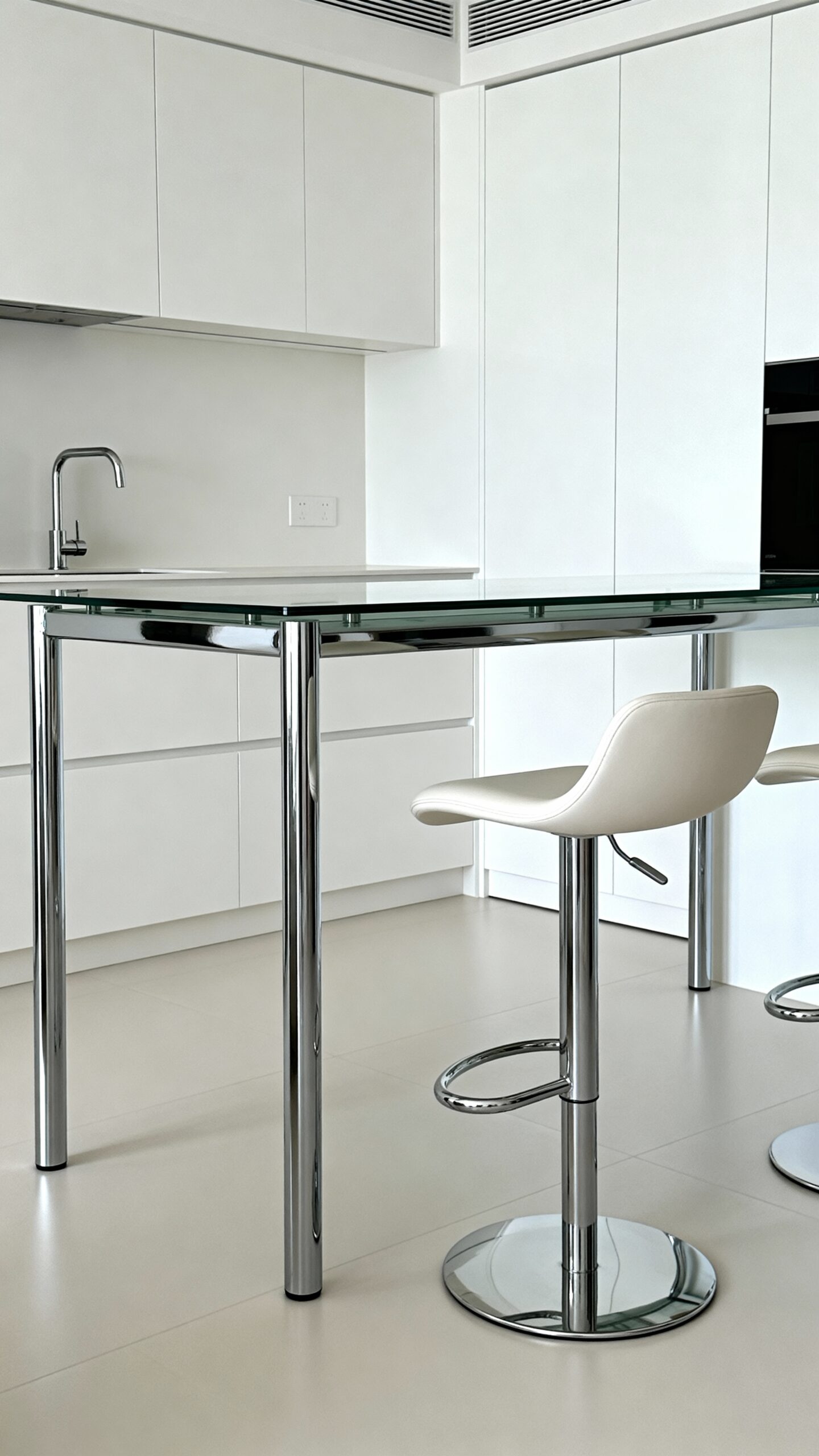 sleek minimalist contemporary versatile