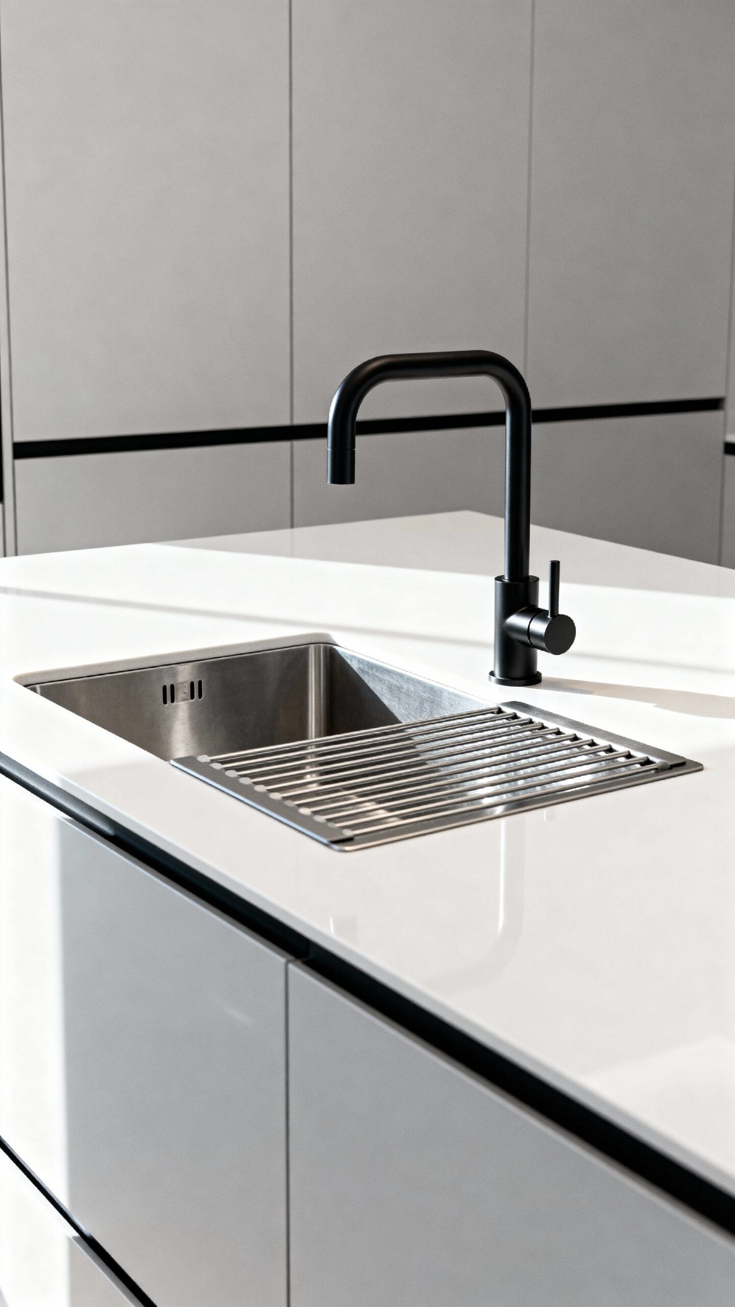 sleek modern space efficient durable stainless steel sinks