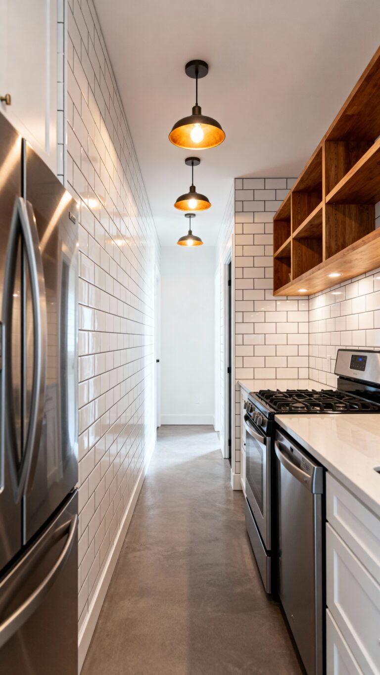 small galley kitchens stylish design