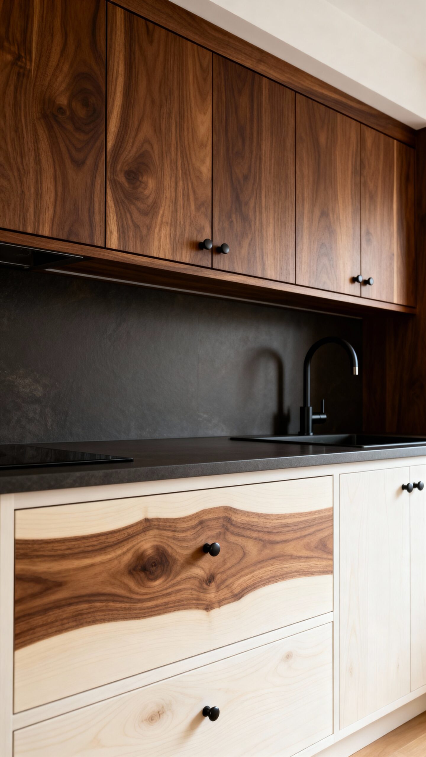 sophisticated contrast natural warmth visual interest