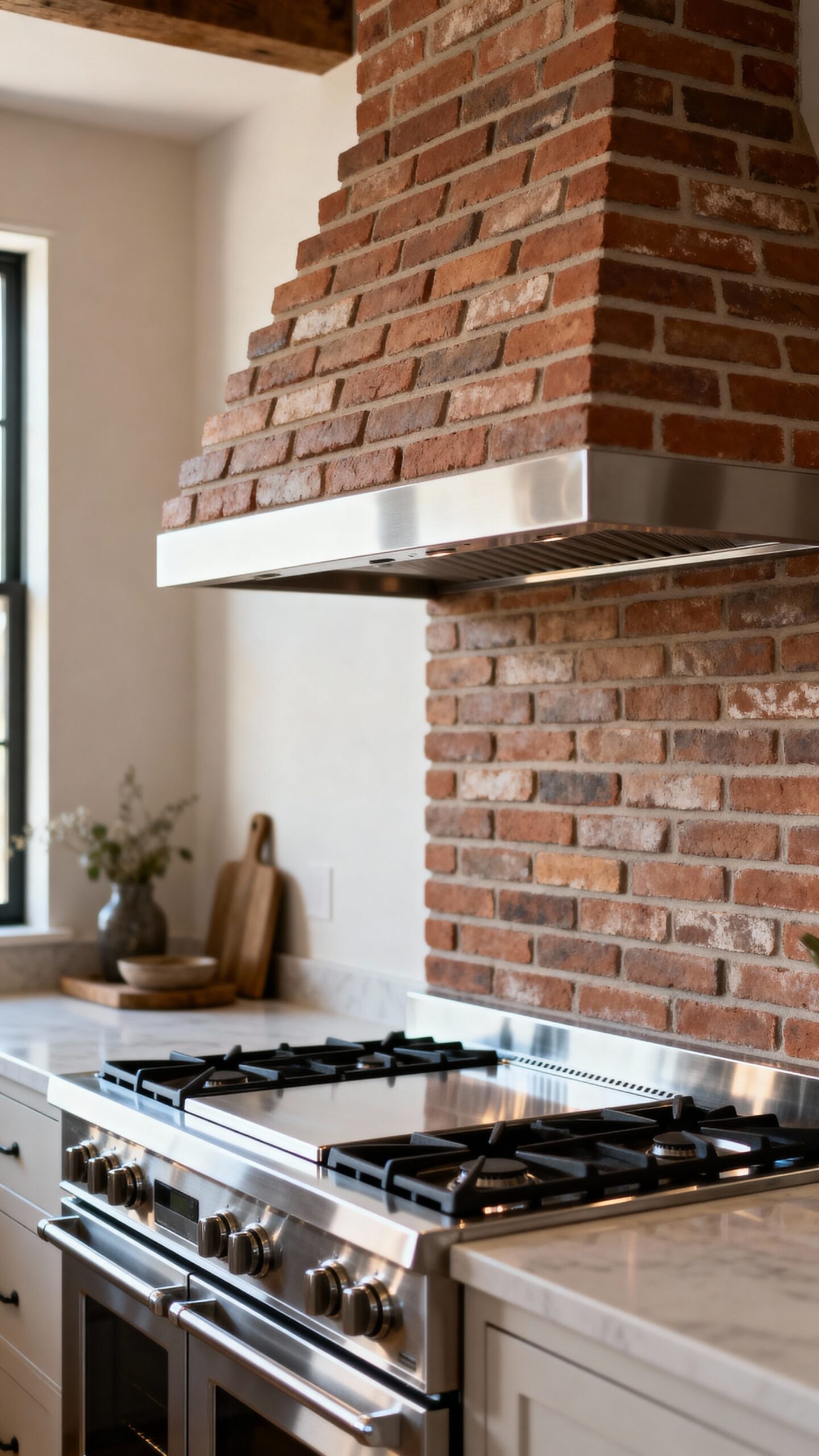 sophisticated focal farmhouse range hoods