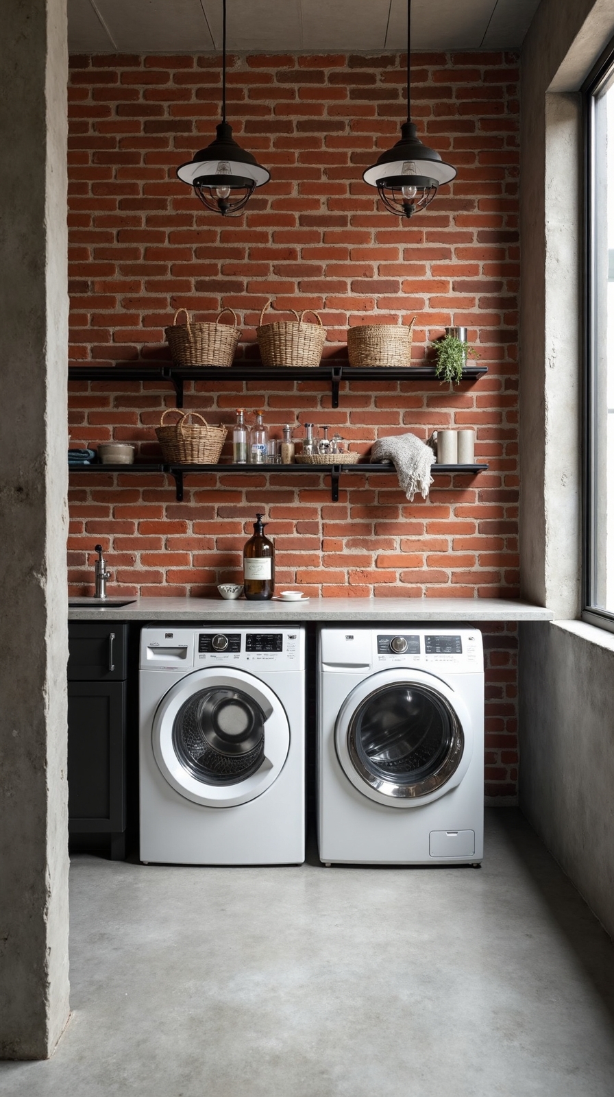 sophisticated industrial loft style transformation