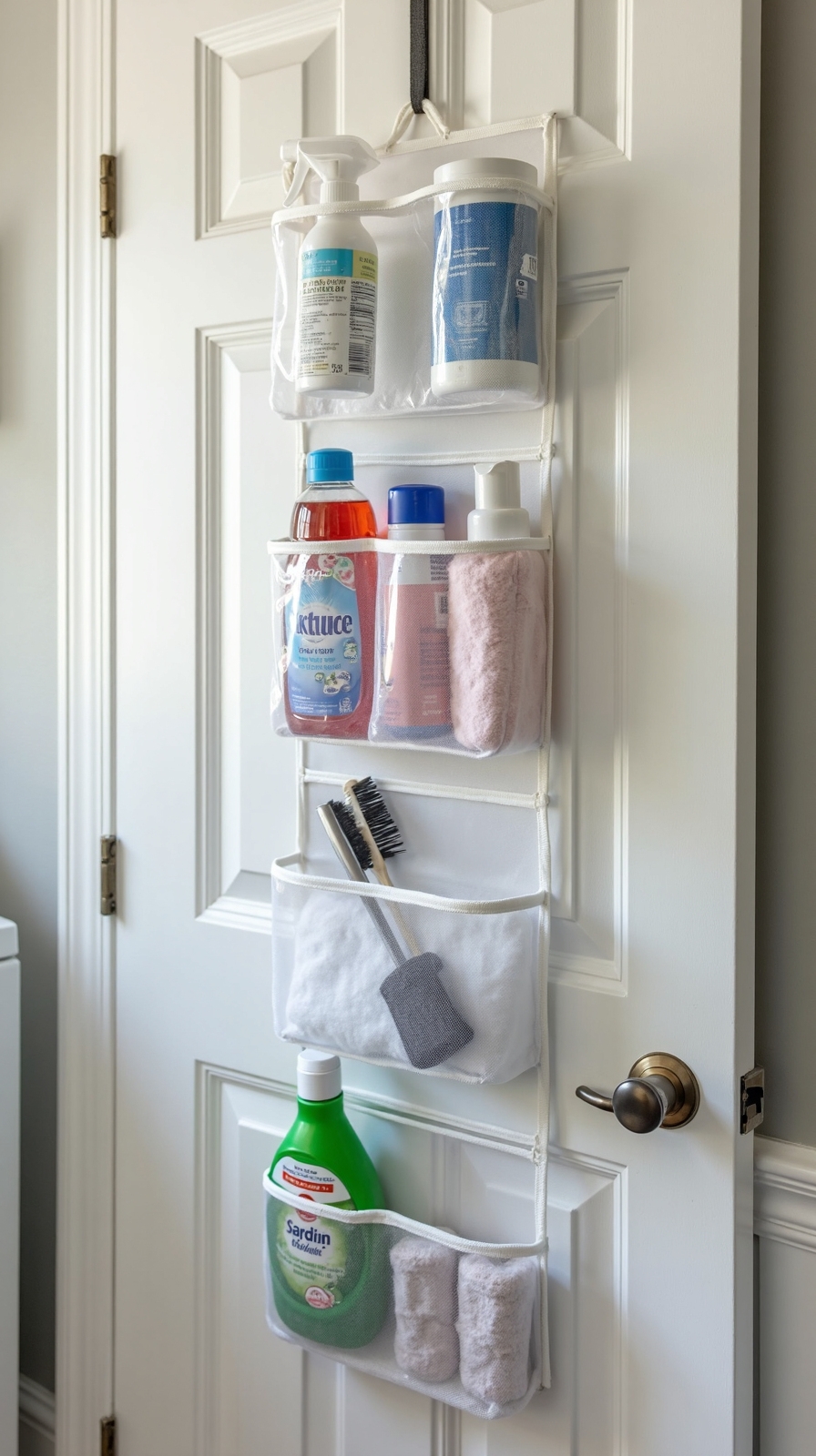 space saving cleaning storage