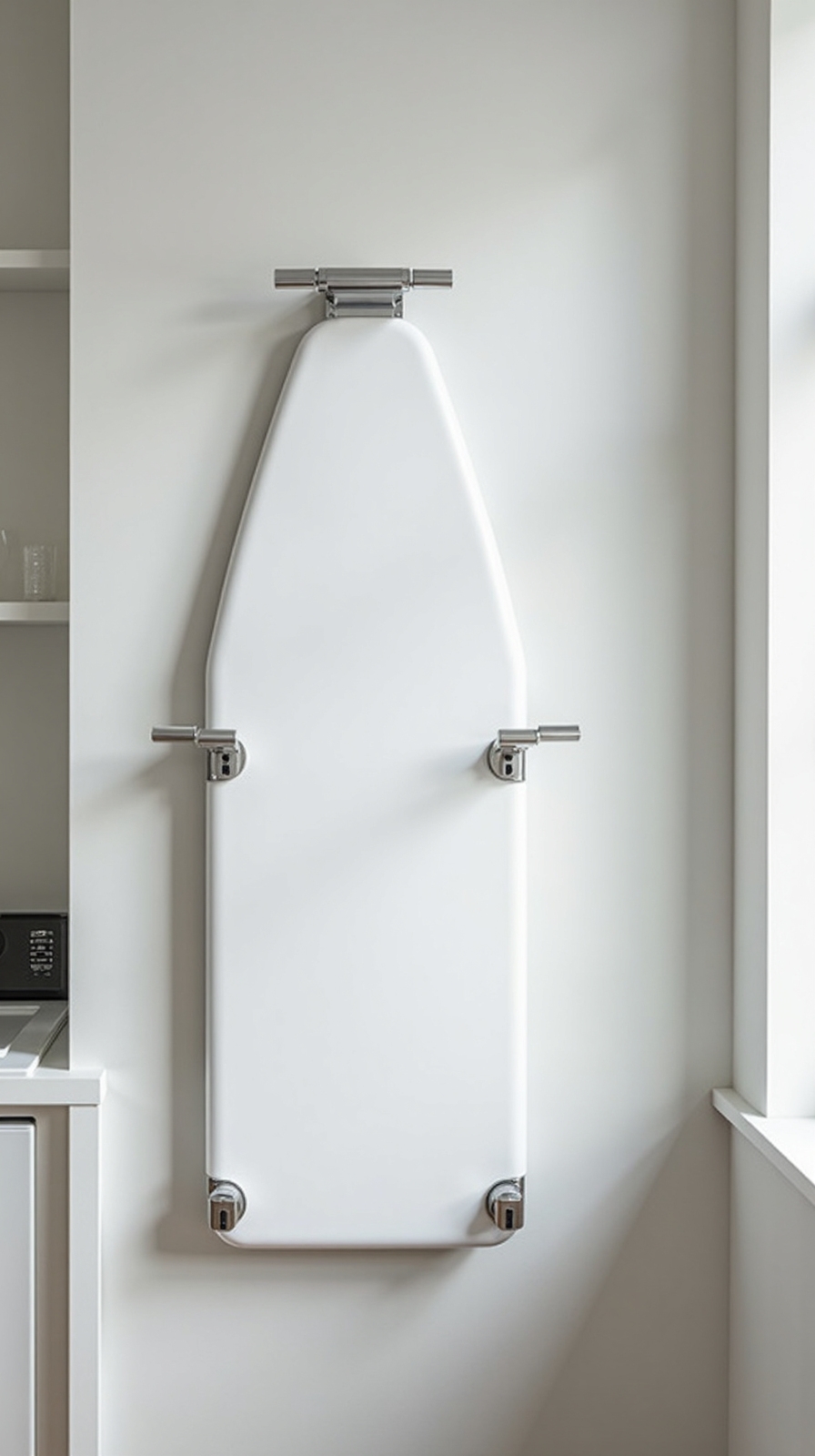 space saving folding ironing solution