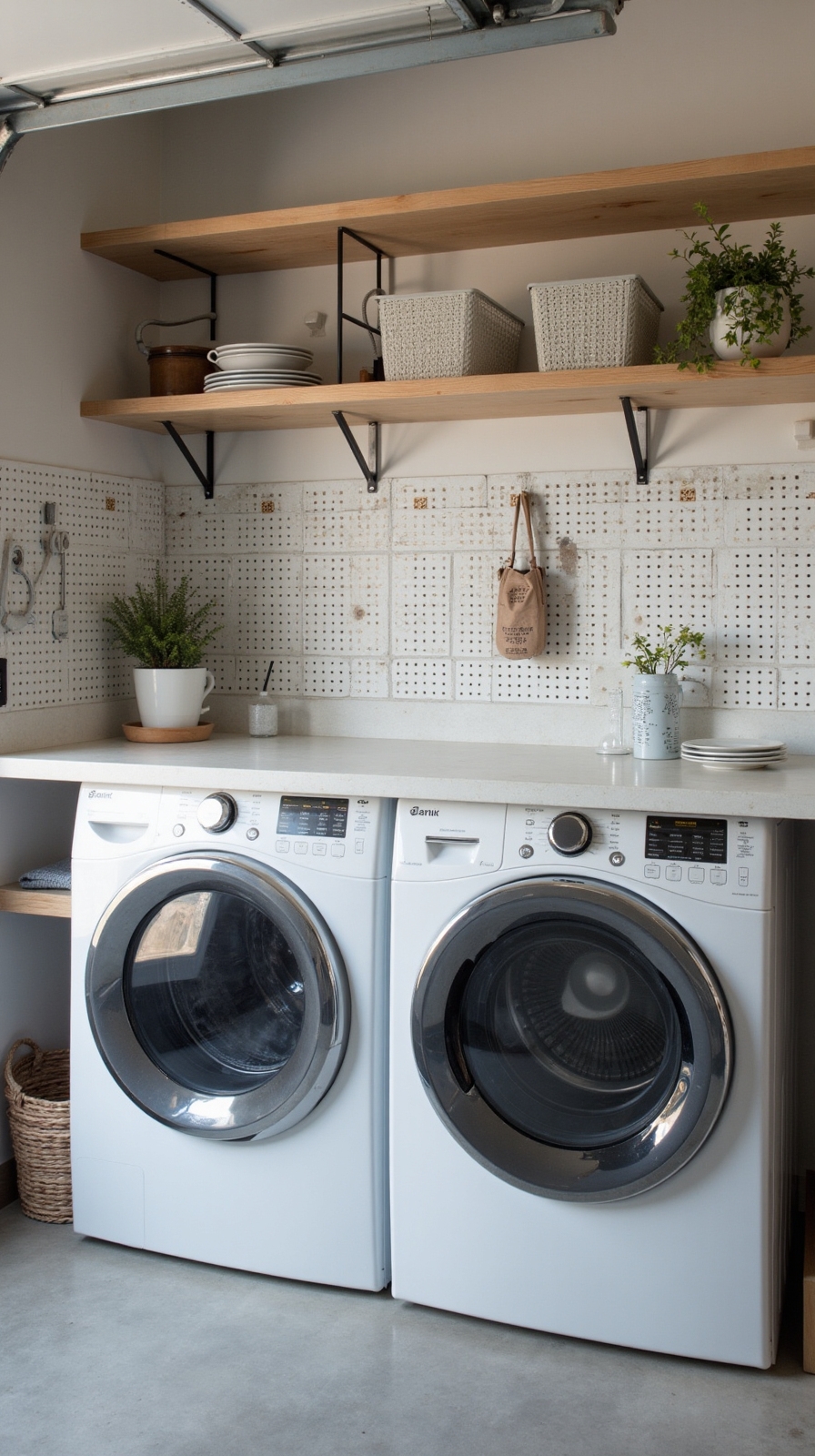 space saving laundry room solutions