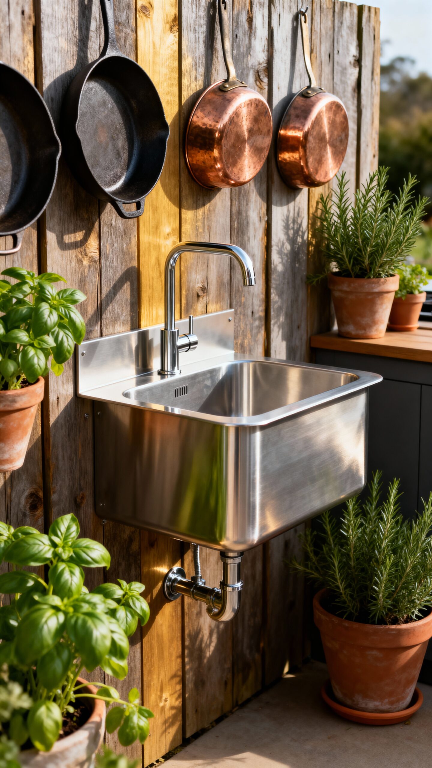 space saving wall mounted sink