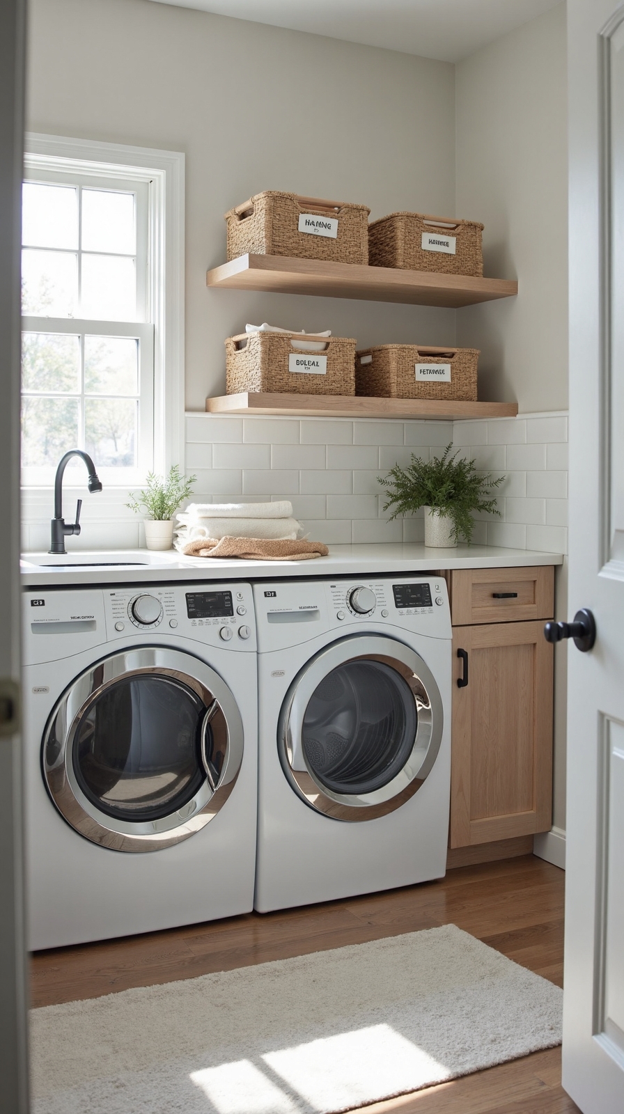 streamlined zoned efficient laundry workflow