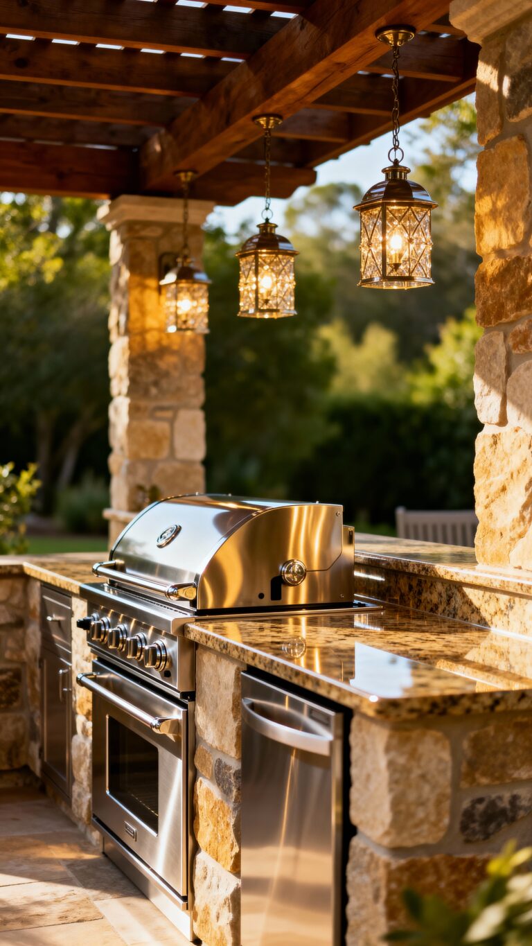 stylish open air cooking designs