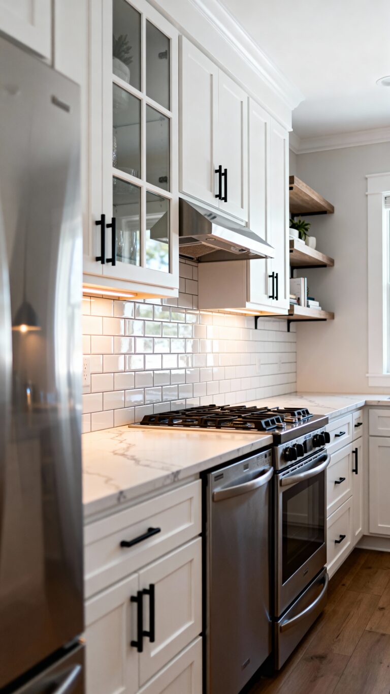 stylish small kitchen cabinet ideas