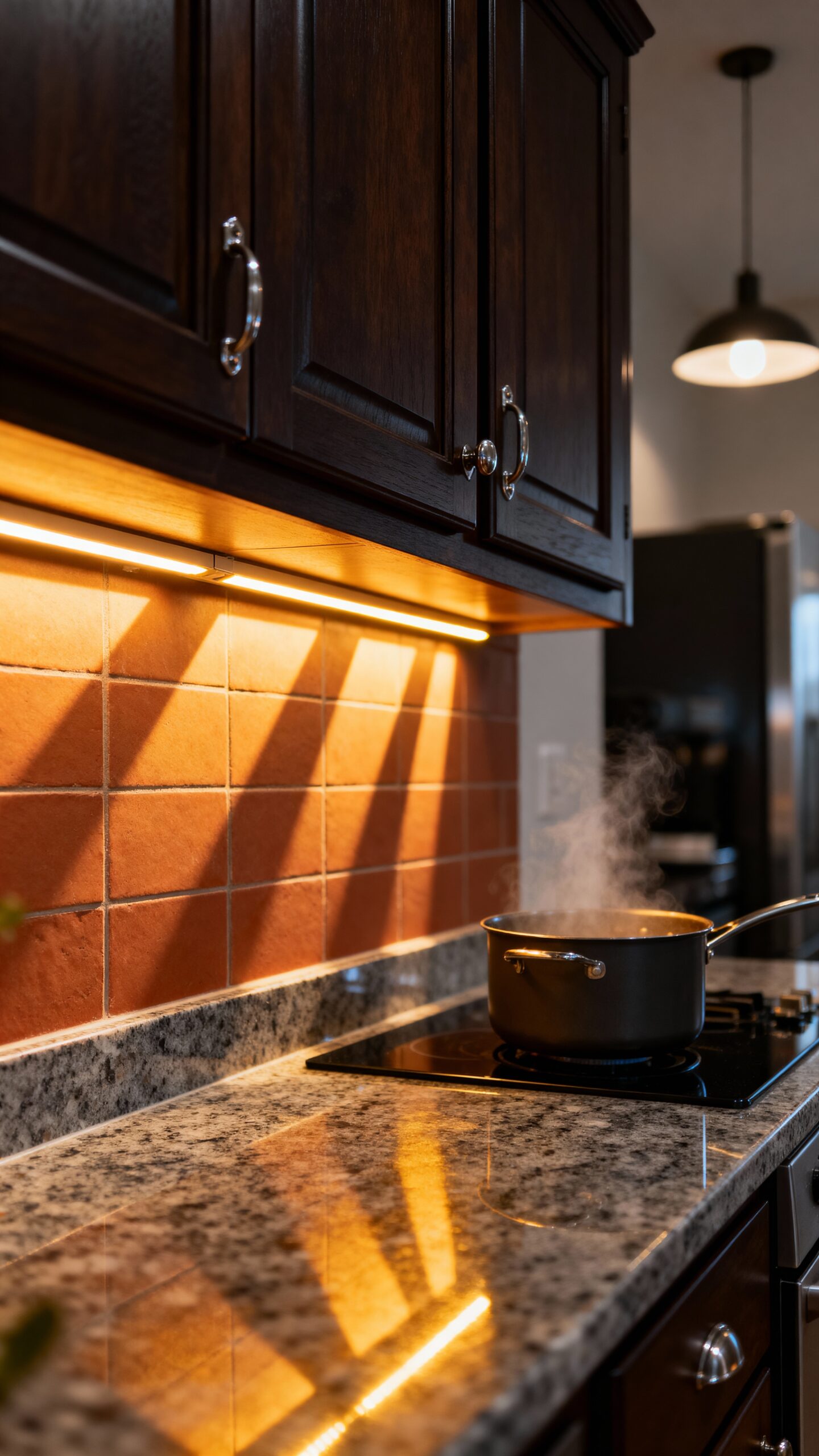 targeted energy efficient dimmable under cabinet lighting