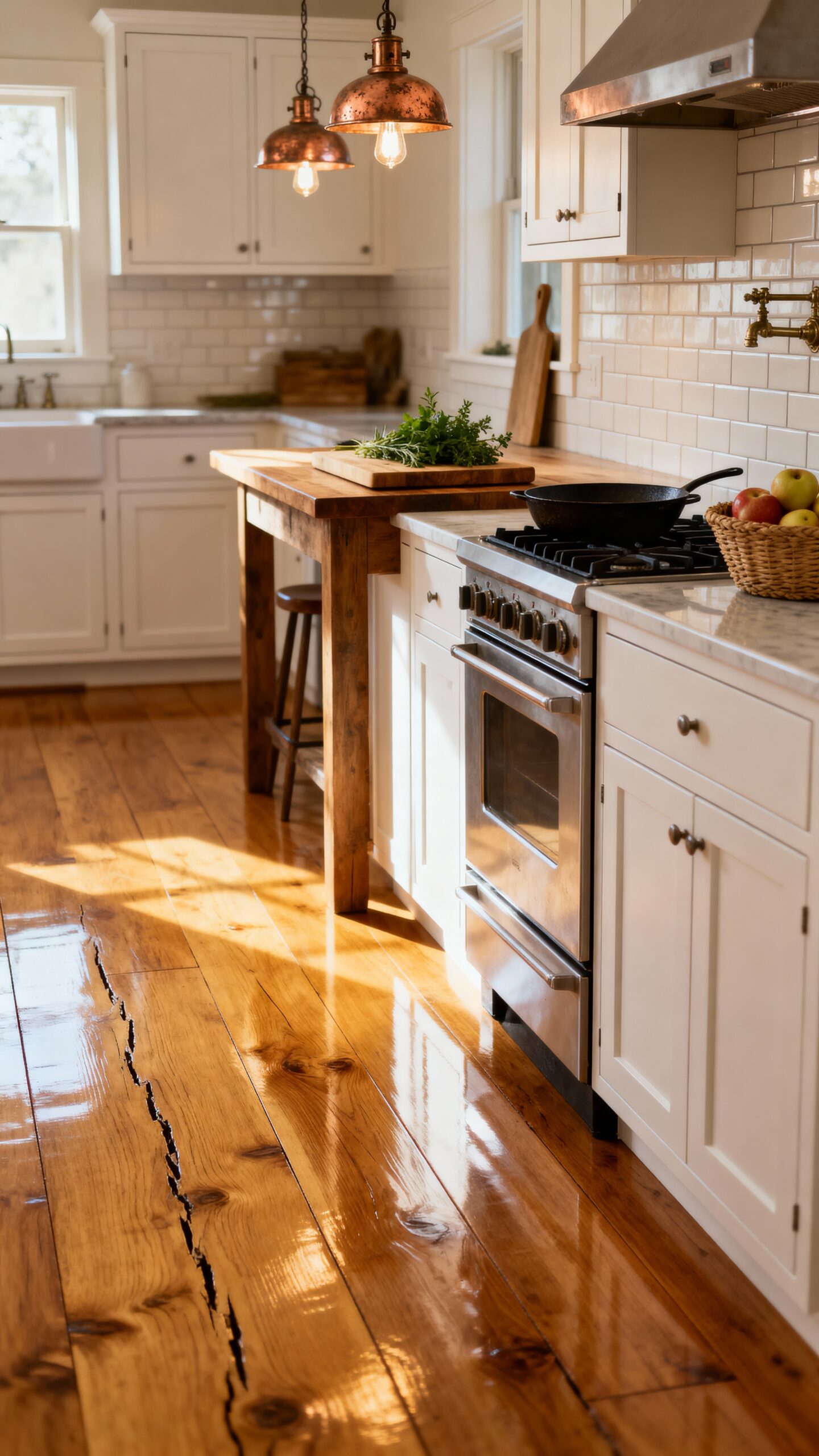 timeless authentic farmhouse kitchen character