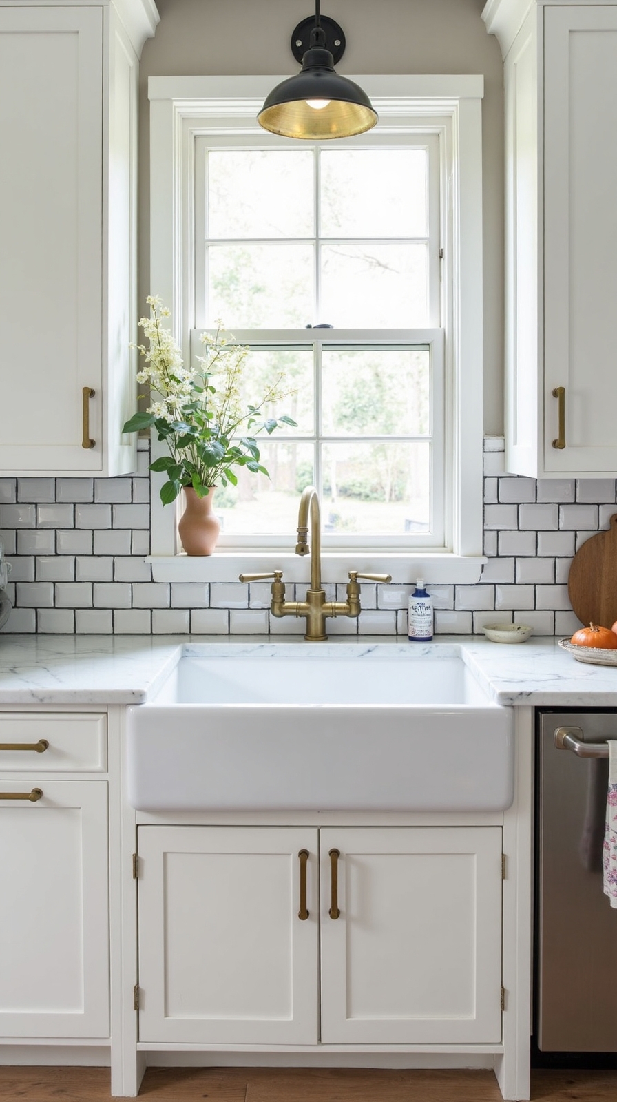 timeless elegance striking contrast farmhouse authenticity