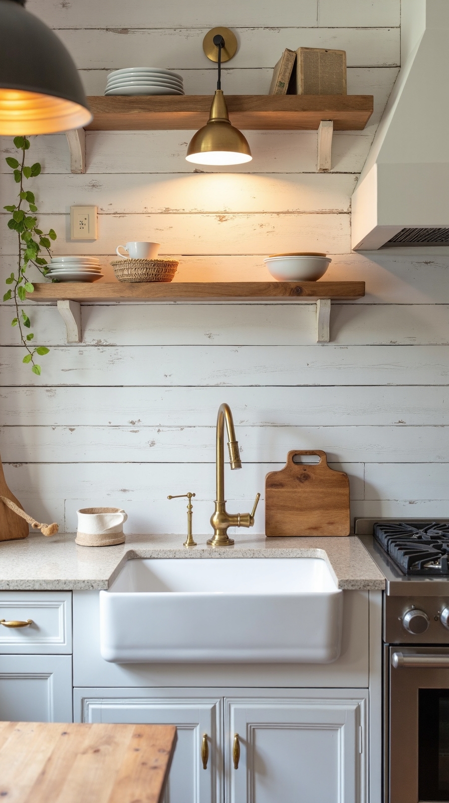 timeless farmhouse kitchen backsplash charm