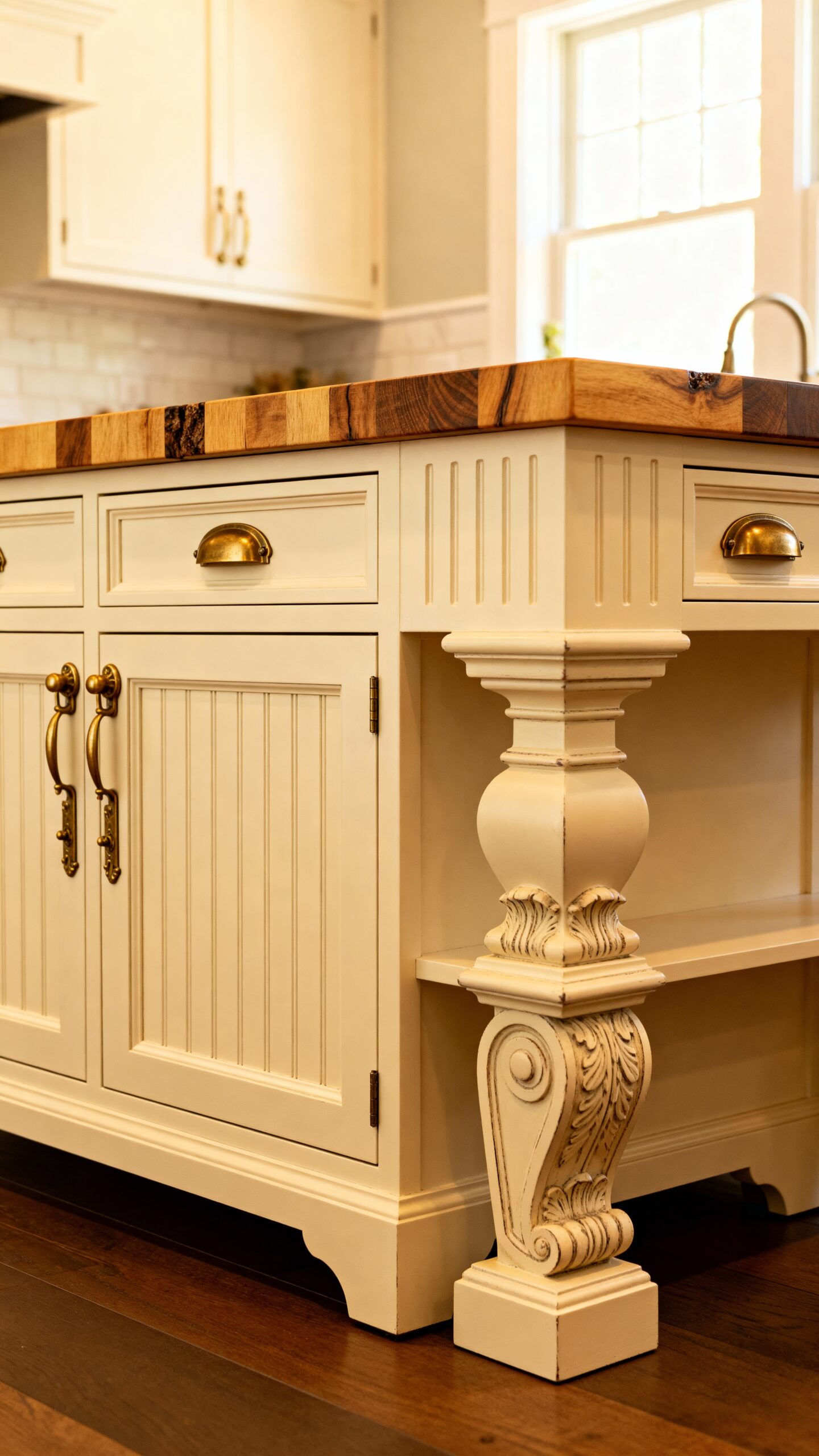 traditional farmhouse kitchen cabinetry