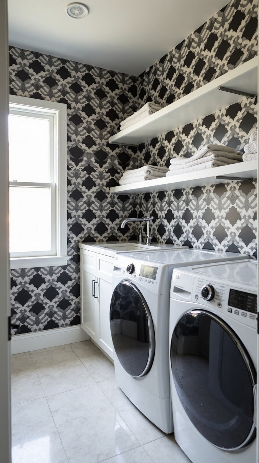 transformative geometric wallpaper patterns