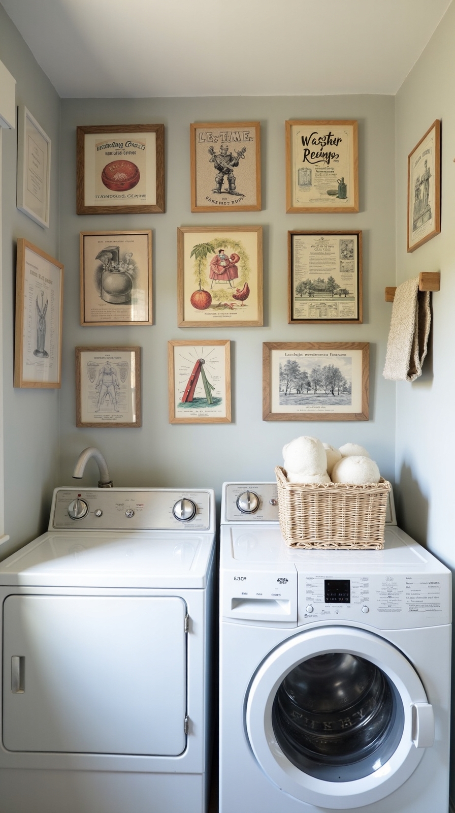 turning laundry into artistic expression