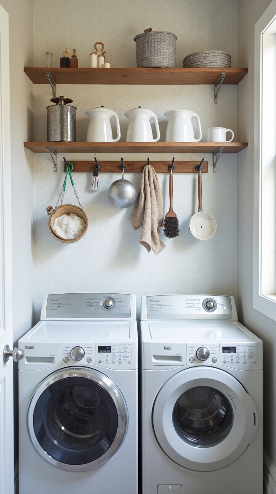 versatile customizable space saving laundry organization