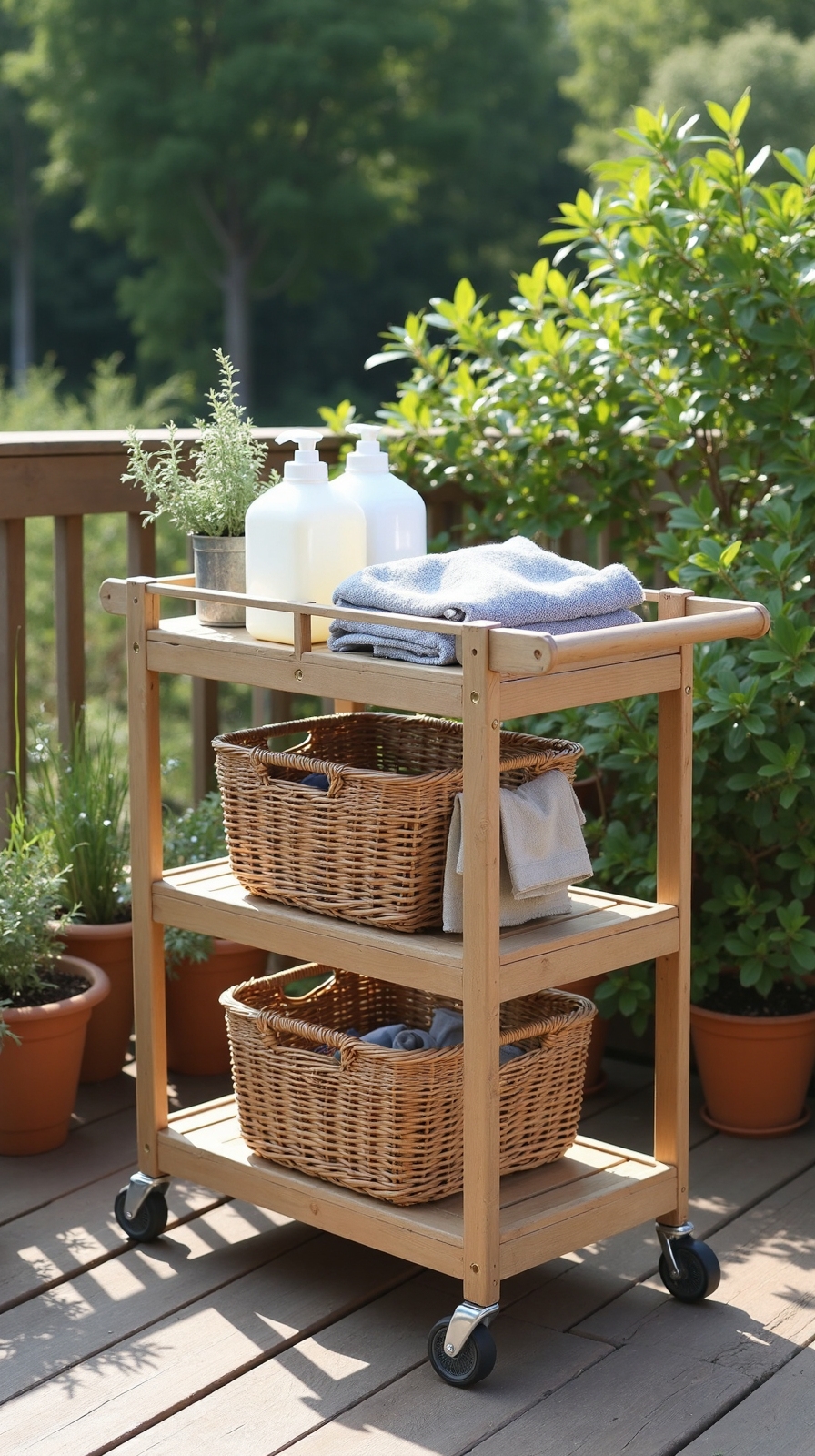 versatile flexible mobile outdoor laundry solution