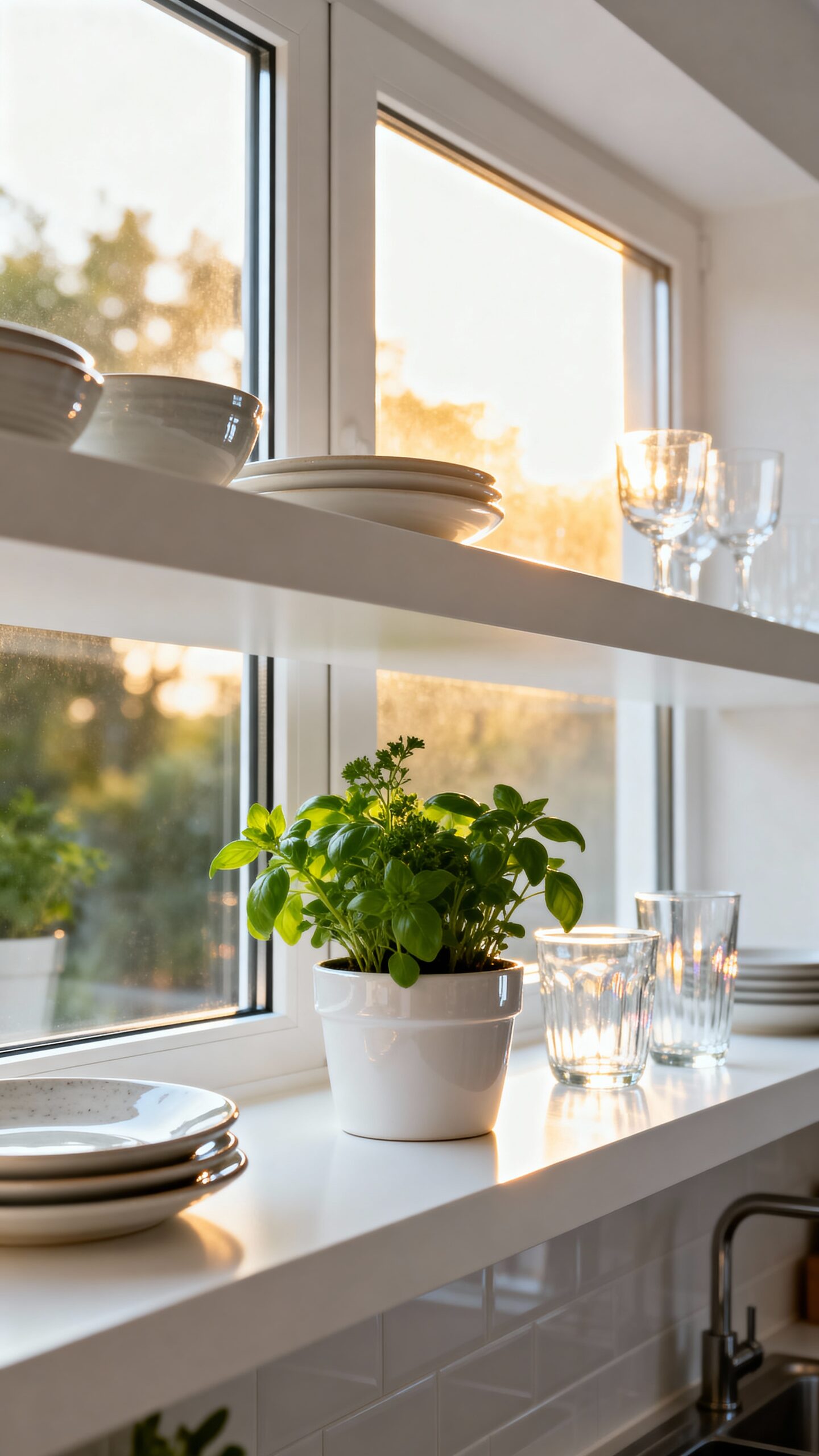 versatile window storage and display