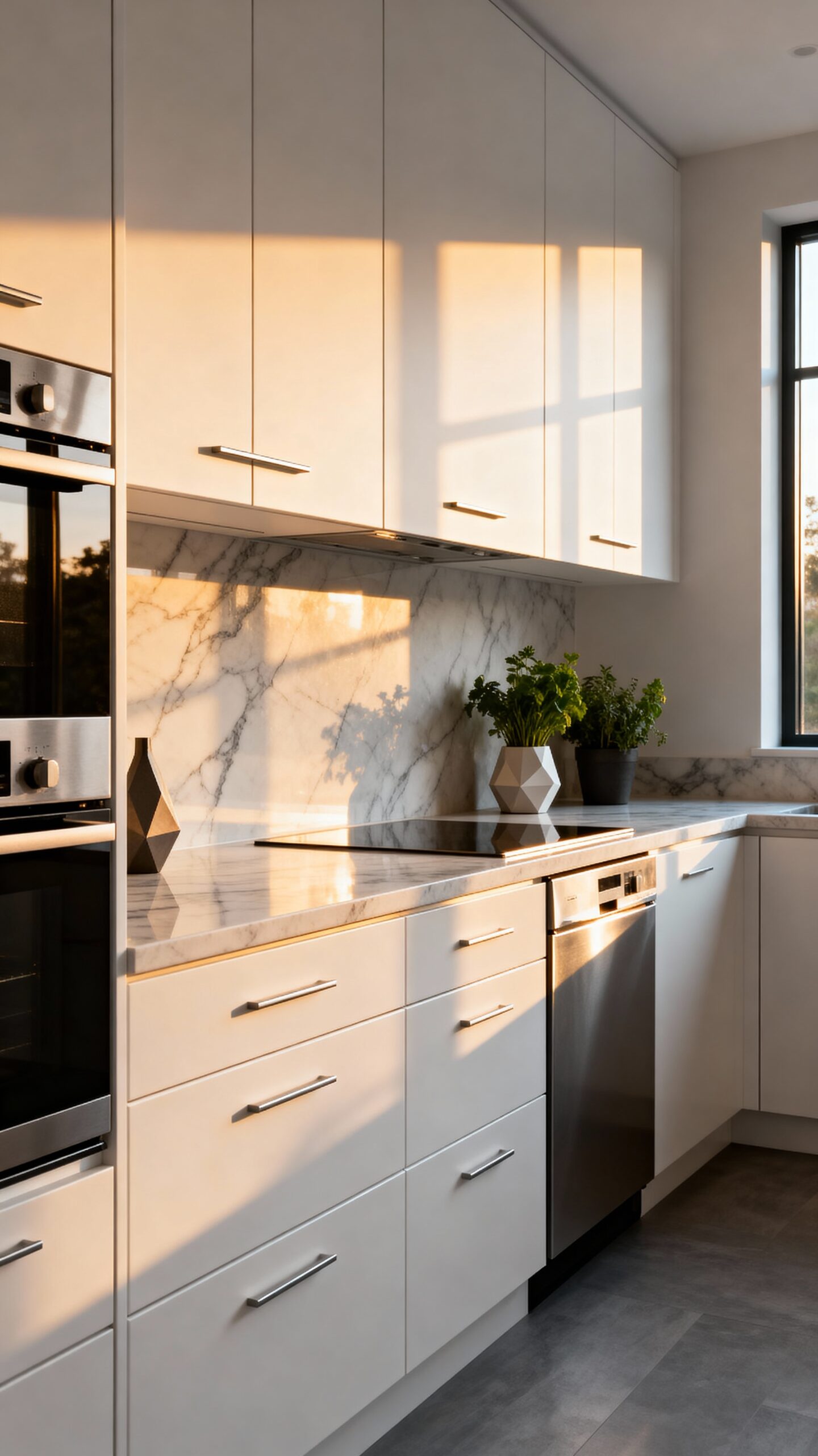 vertical storage transforming cramped kitchens