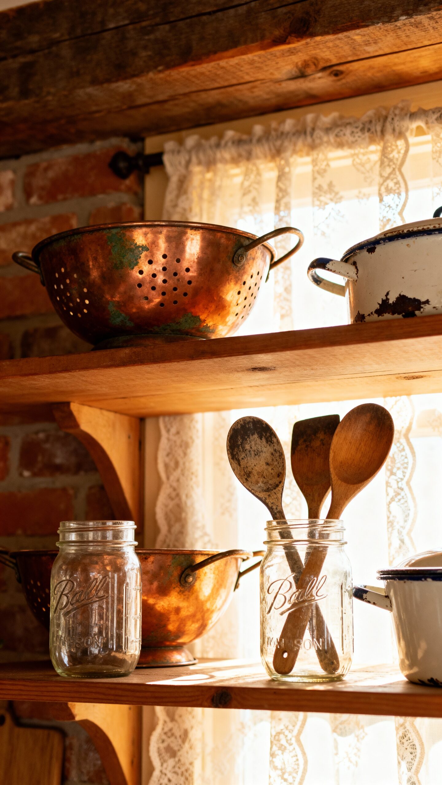 vintage curated farmhouse antique