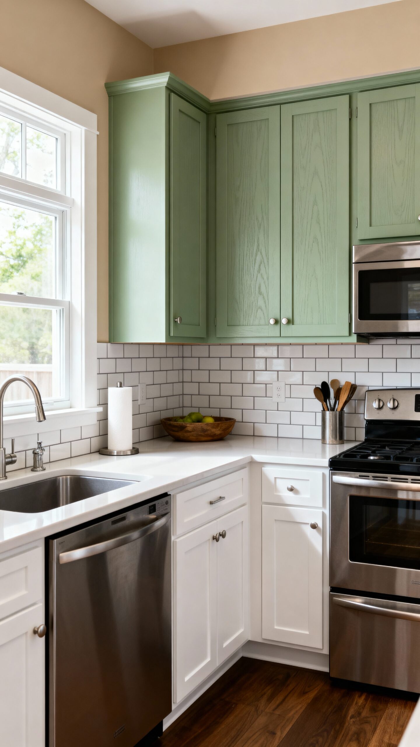 visual depth through two tone