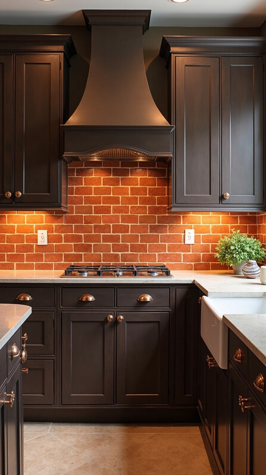 warm earthy vibrant kitchen backsplash tiles