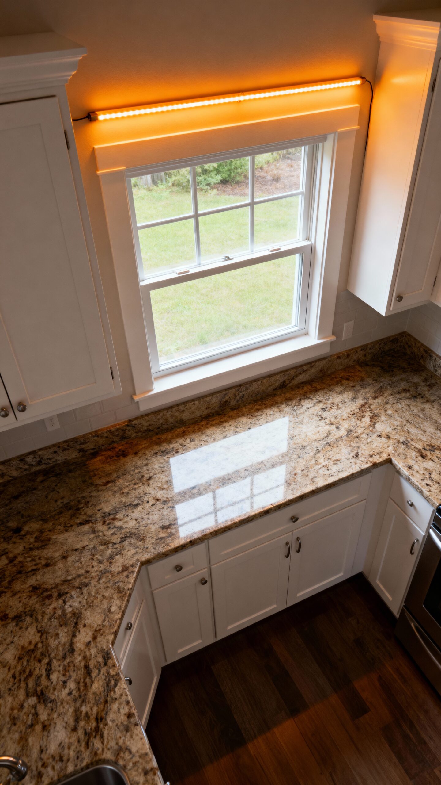 warm hands free customizable kitchen ambiance