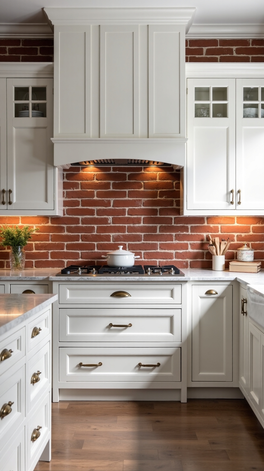 warm rustic charming timeless exposed brick