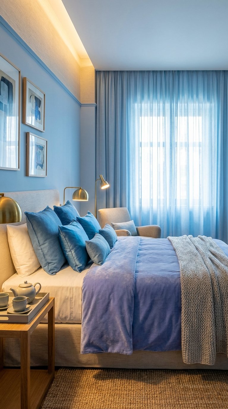 10 Dusty Blue Bedroom Ideas With a Soft Modern Touch