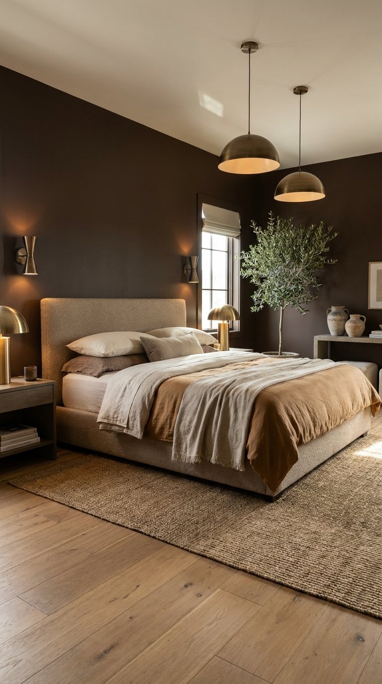 10 Black and Brown Bedroom Ideas for a Bold, Cozy Aesthetic