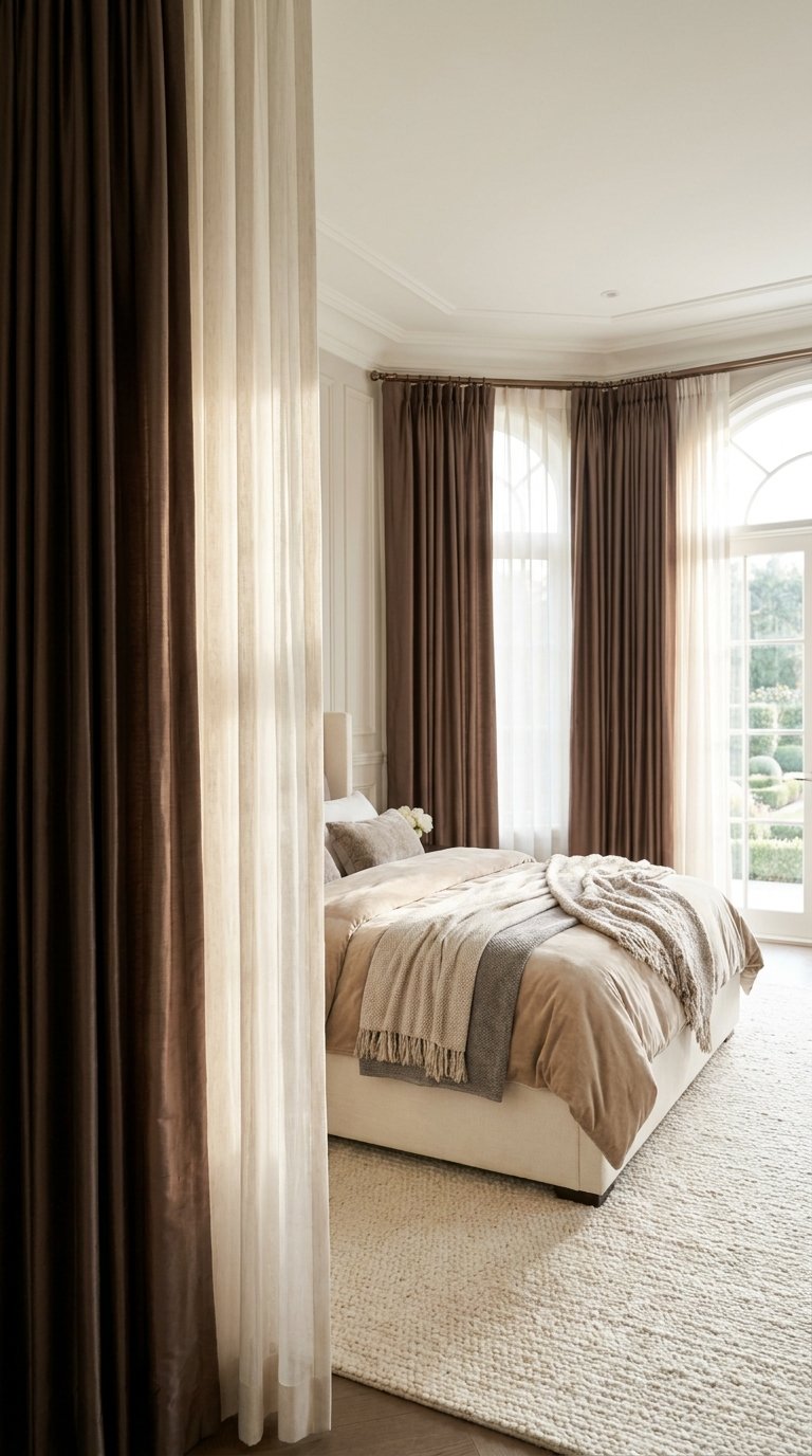 10 Chocolate Brown Bedroom Ideas That Look Luxurious