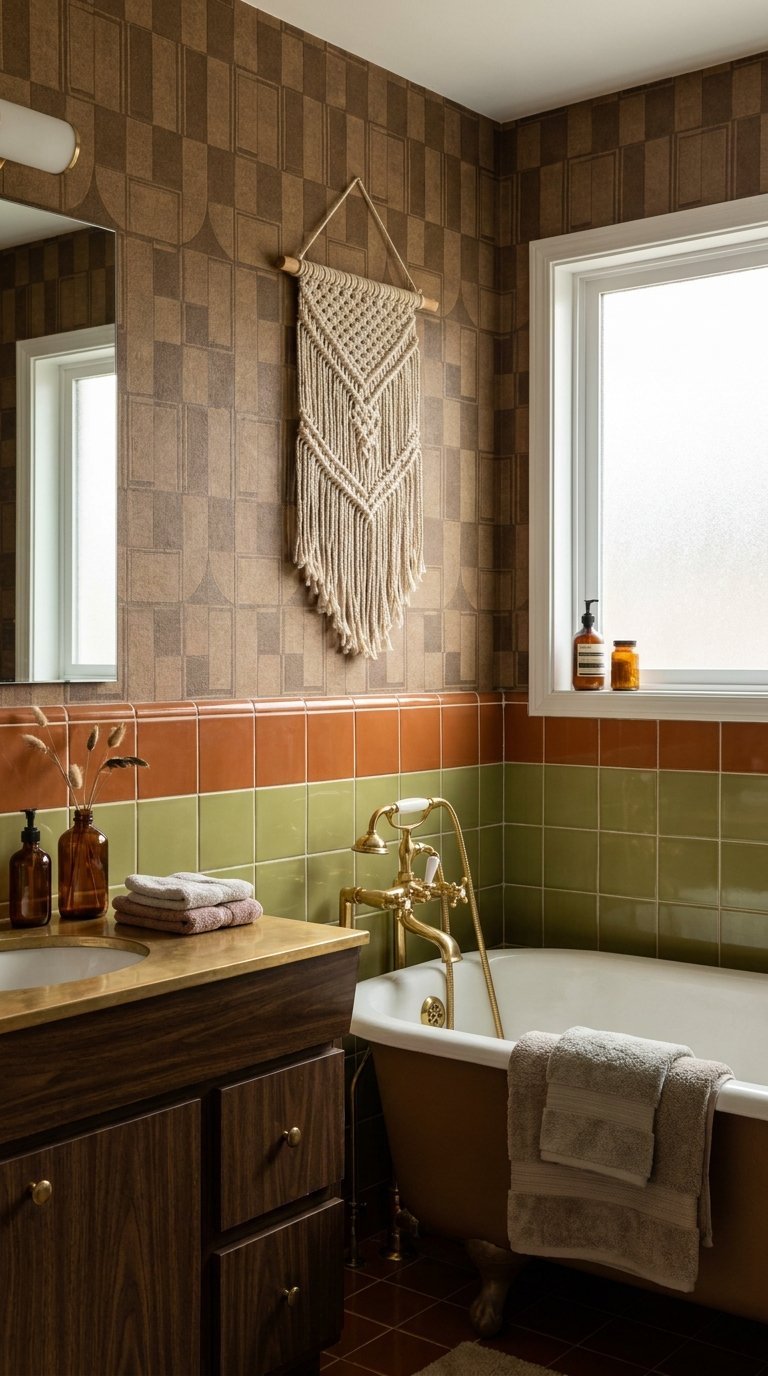 10 Vintage Guest Bathroom Ideas Full of Retro Charm