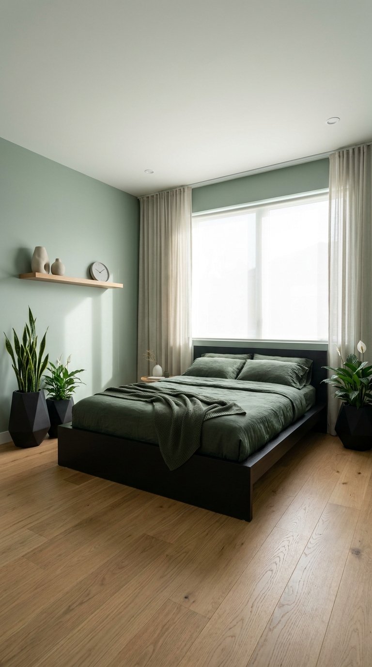 10 Black and Green Bedroom Ideas Inspired by Nature