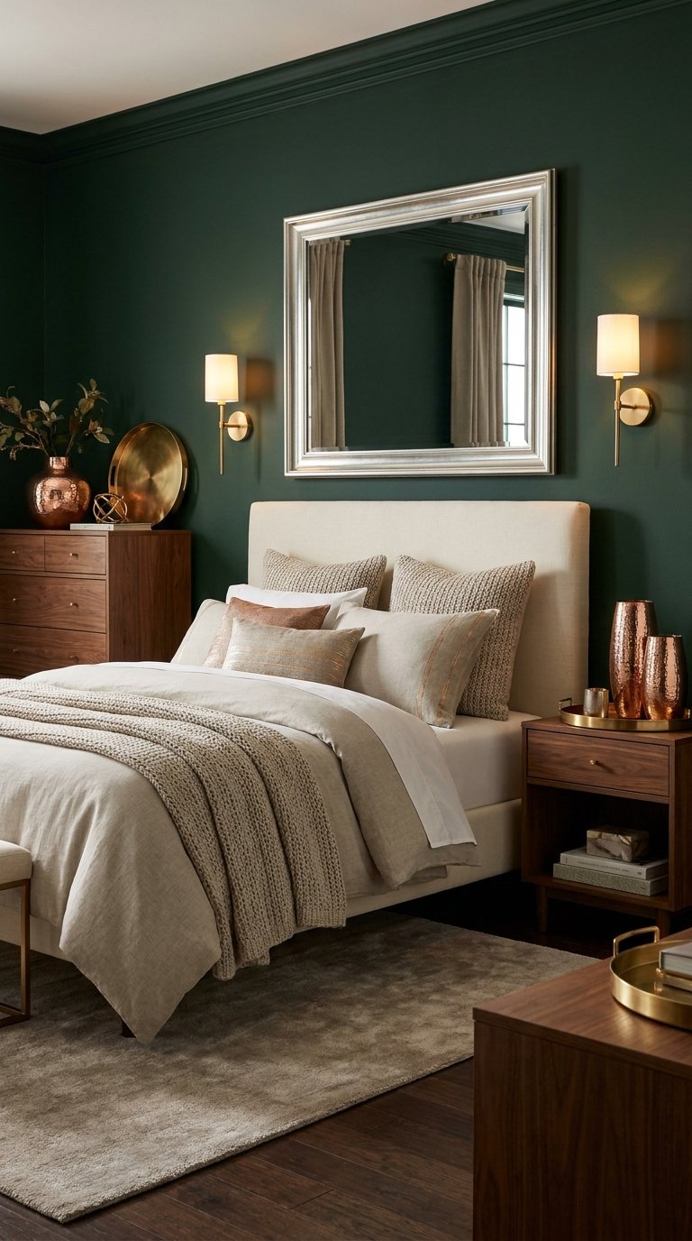 10 Hunter Green Bedroom Ideas With Classic Elegance