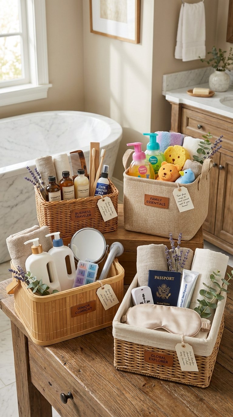 10 Creative Guest Bathroom Basket Ideas for a Thoughtful Touch