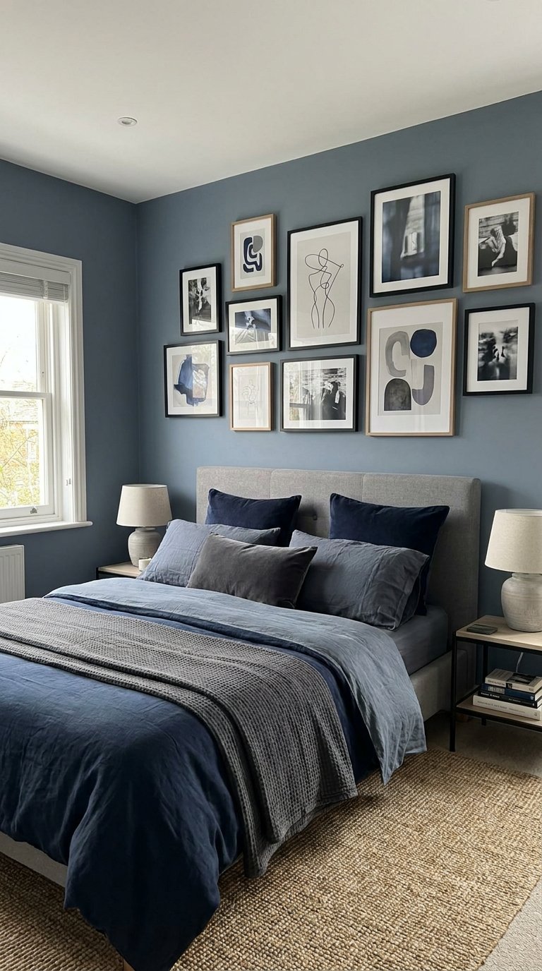 10 Blue and Grey Bedroom Ideas for a Calm Modern Space