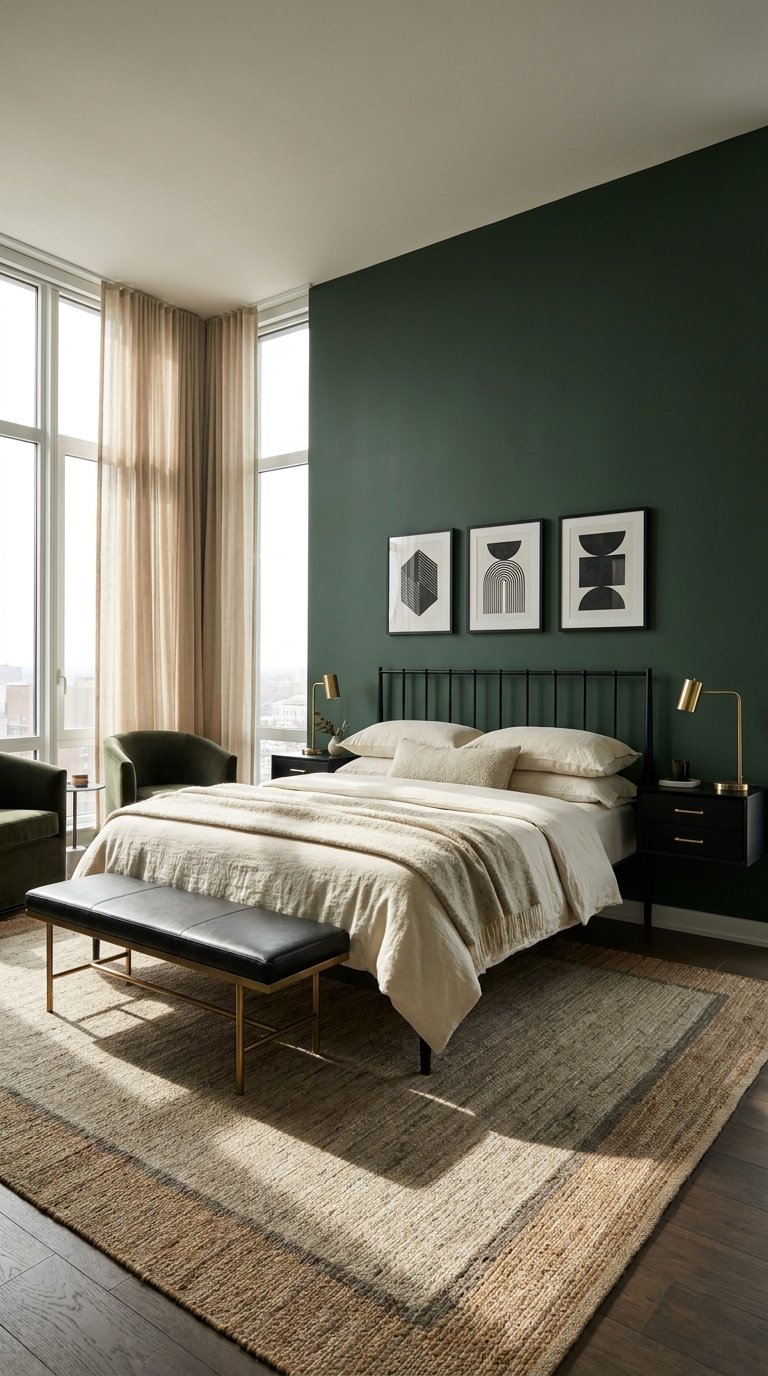 12 Forest Green Bedroom Ideas for a Deep and Cozy Mood