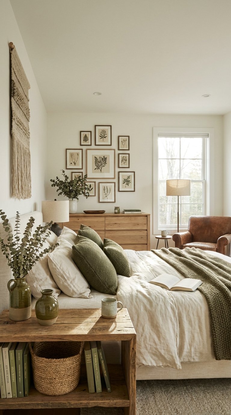 11 Olive Green Bedroom Ideas for a Natural and Relaxed Vibe